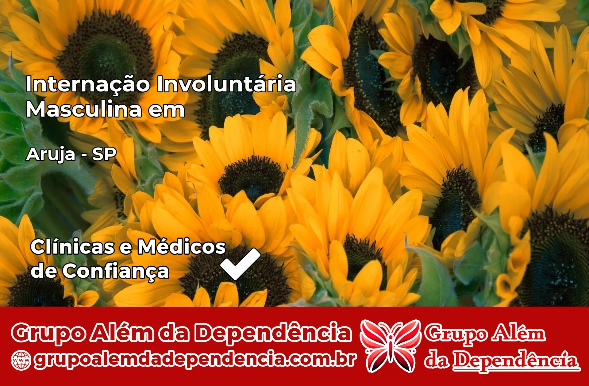 Internação Involuntária Masculina em Arujá – SP