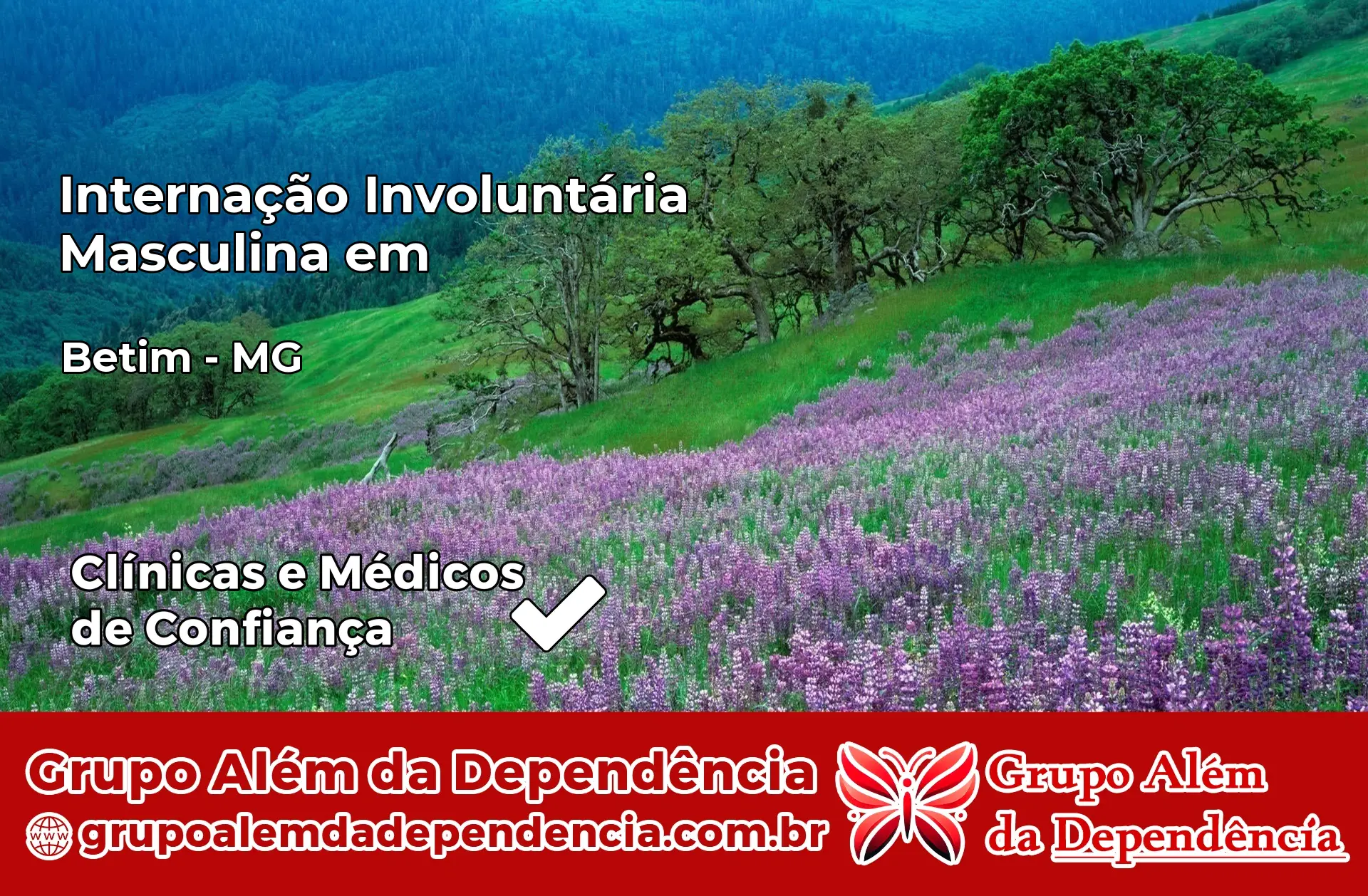 Internação Involuntária Masculina em Betim – MG