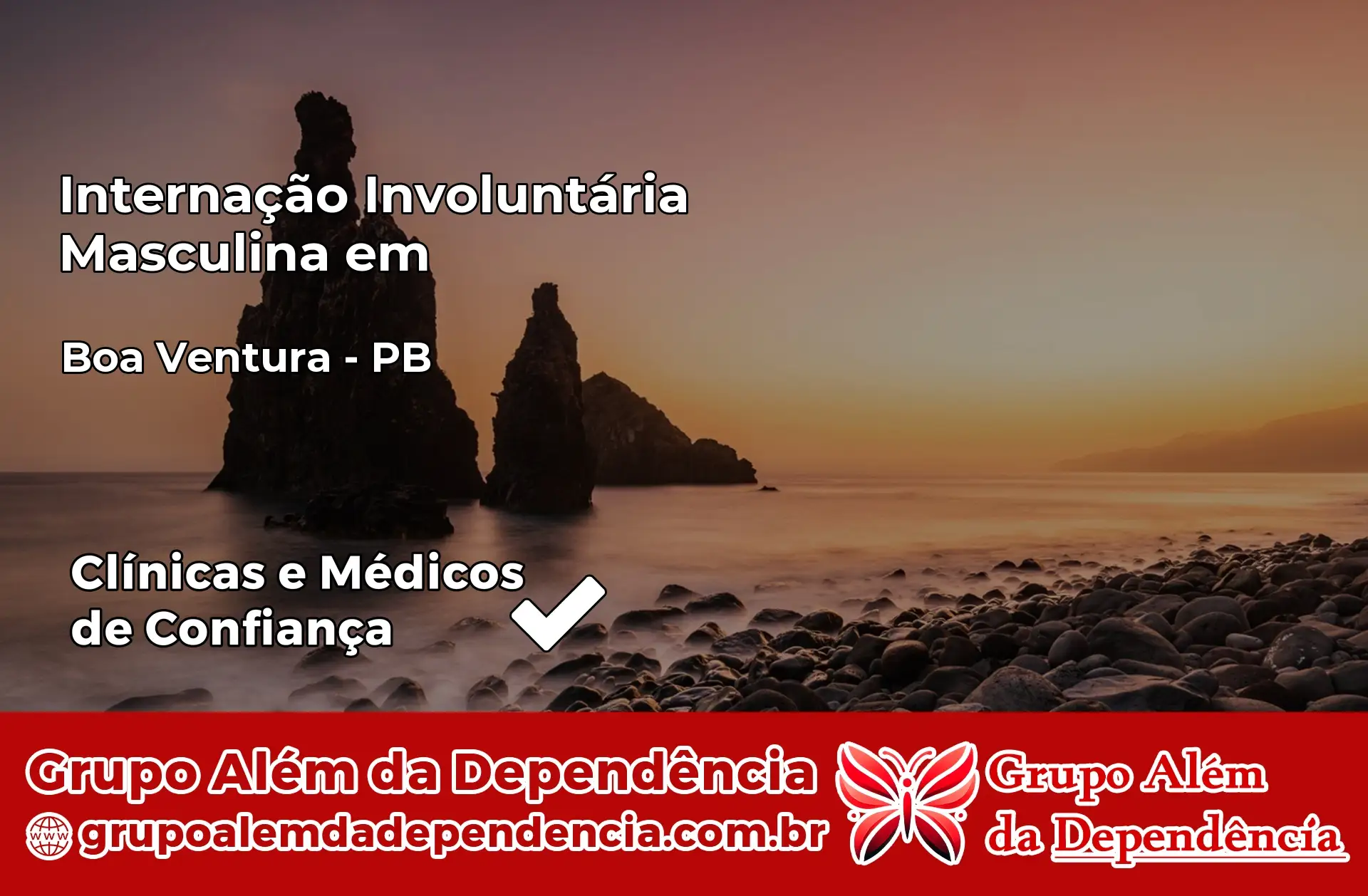 Internação Involuntária Masculina em Boa Ventura – PB