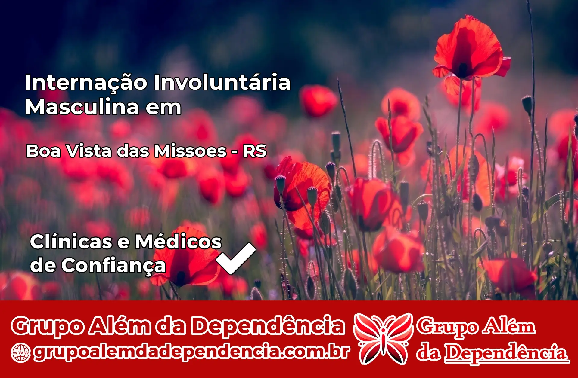 Internação Involuntária Masculina em Boa Vista das Missões – RS