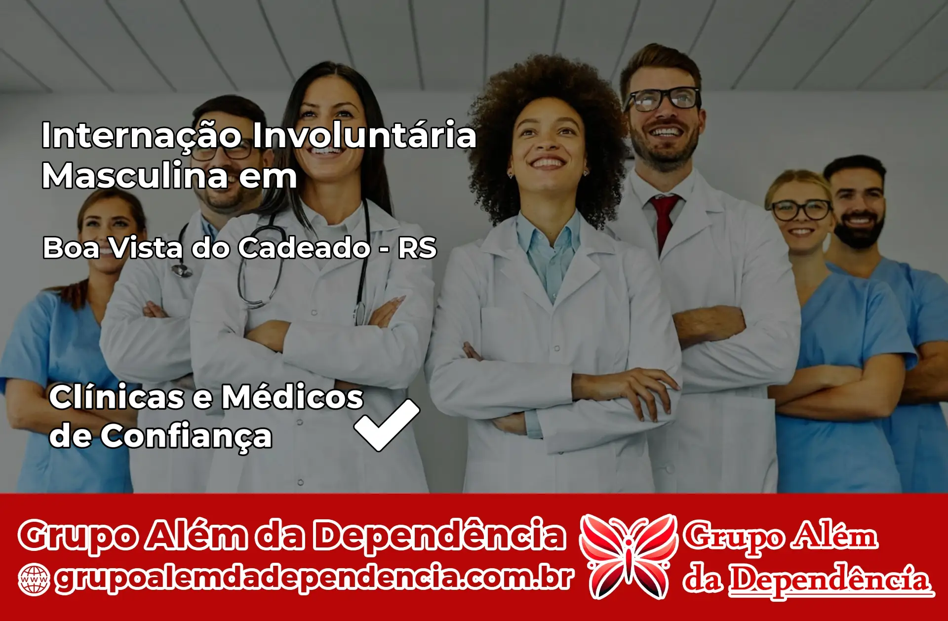 Internação Involuntária Masculina em Boa Vista do Cadeado – RS