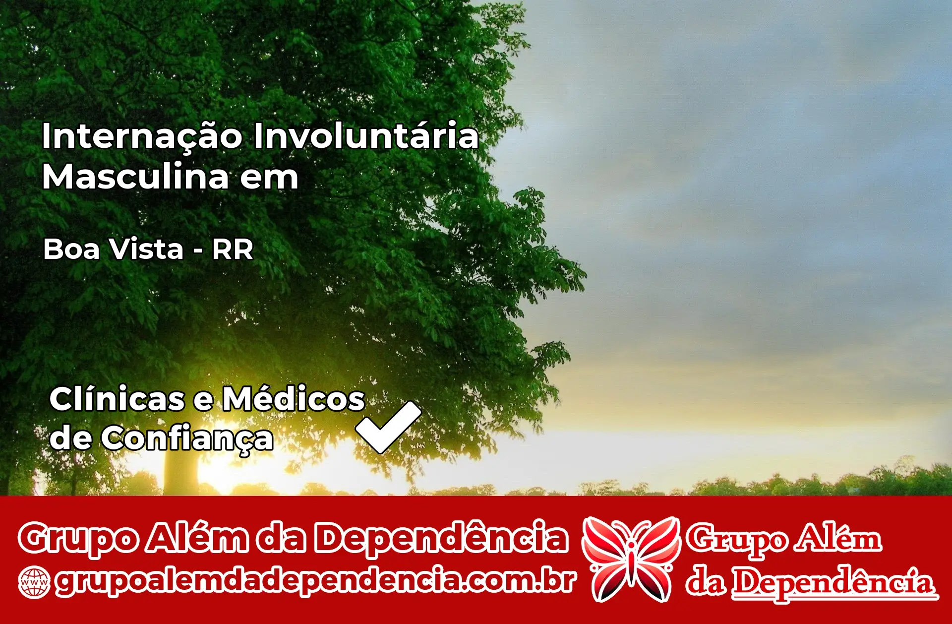 Internação Involuntária Masculina em Boa Vista – RR