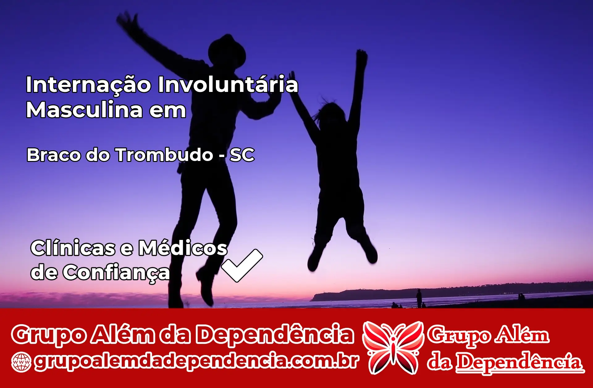 Internação Involuntária Masculina em Braço do Trombudo – SC