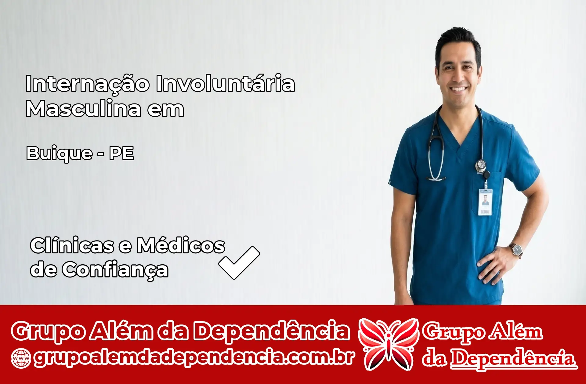 Internação Involuntária Masculina em Buíque – PE