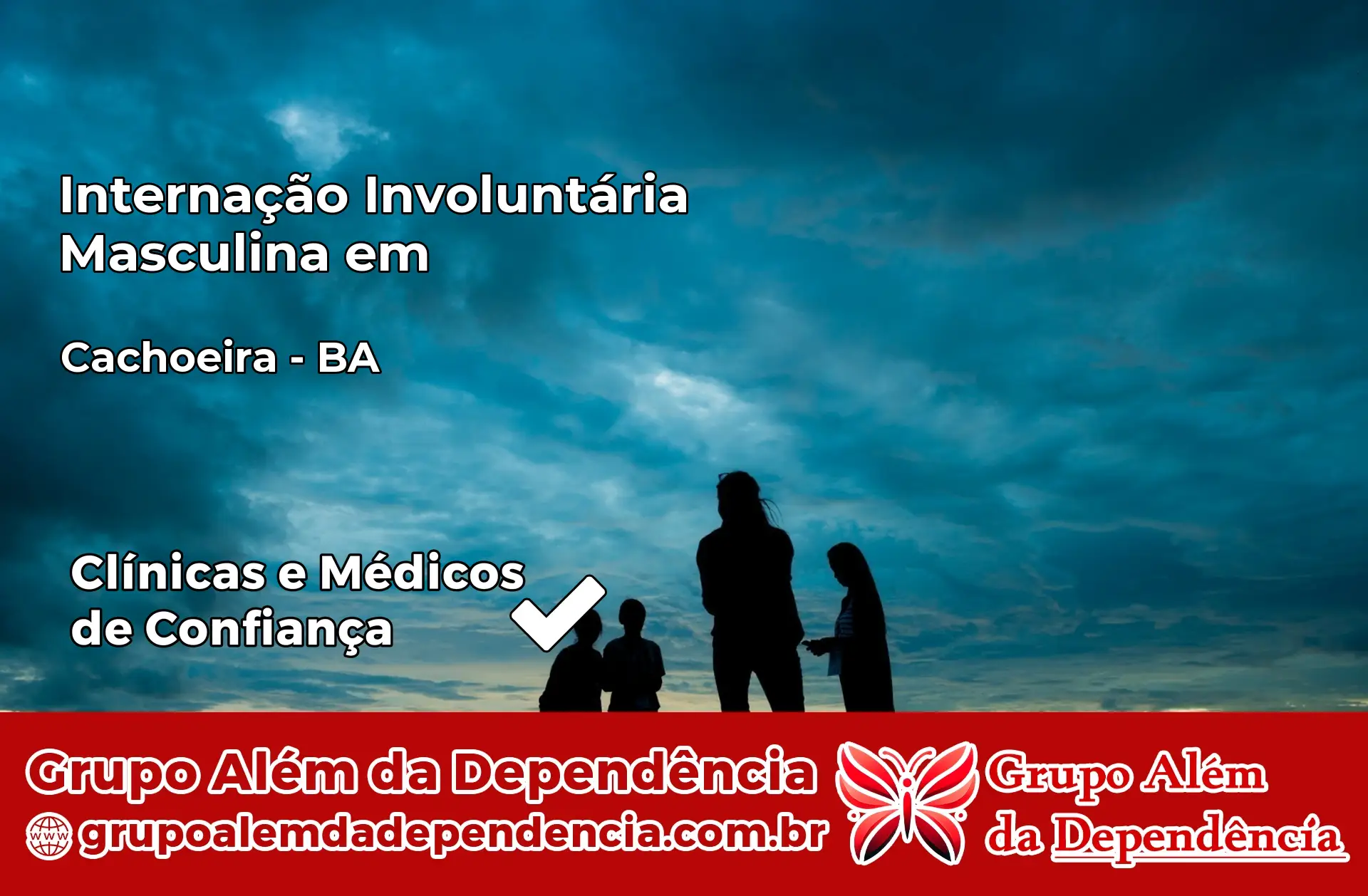 Internação Involuntária Masculina em Cachoeira – BA