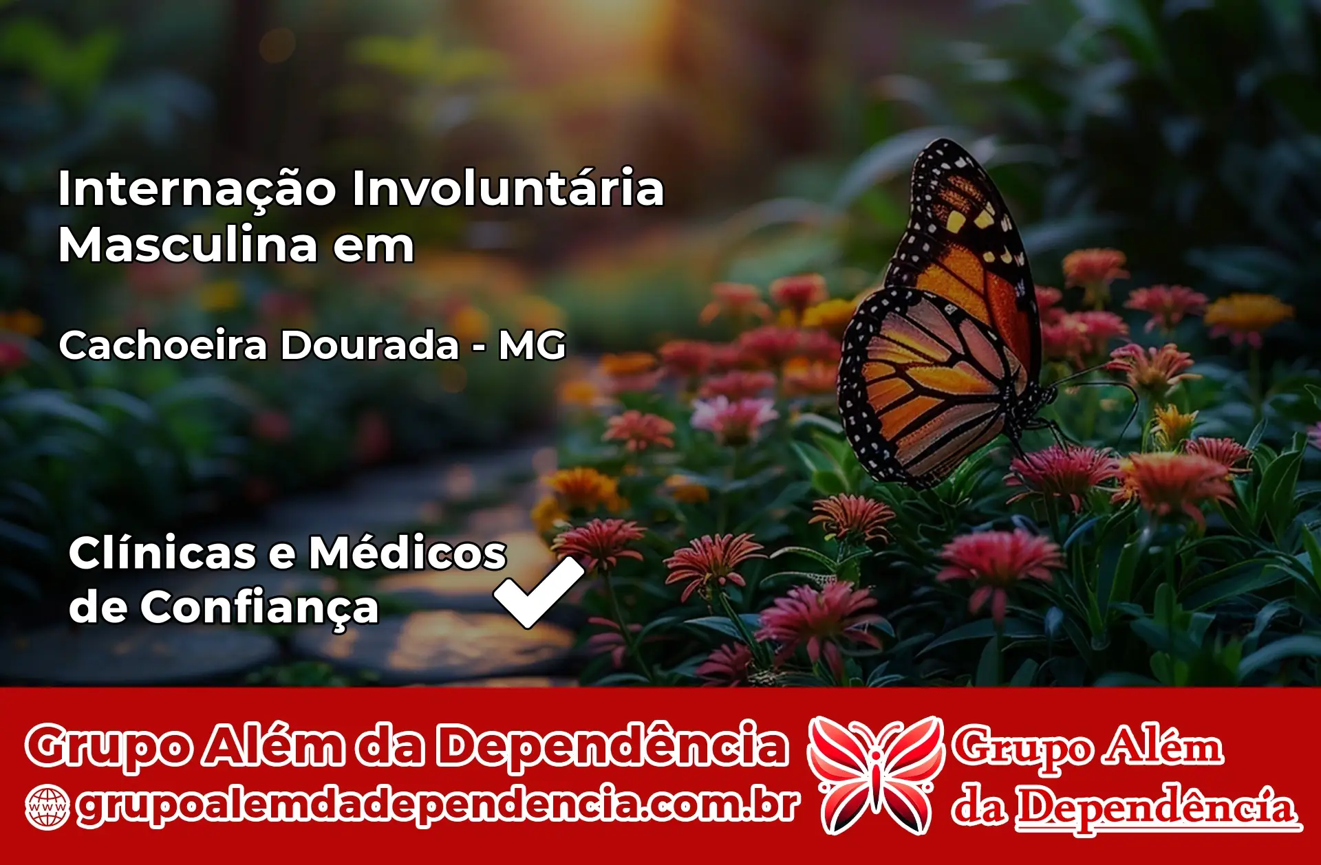 Internação Involuntária Masculina em Cachoeira Dourada – MG