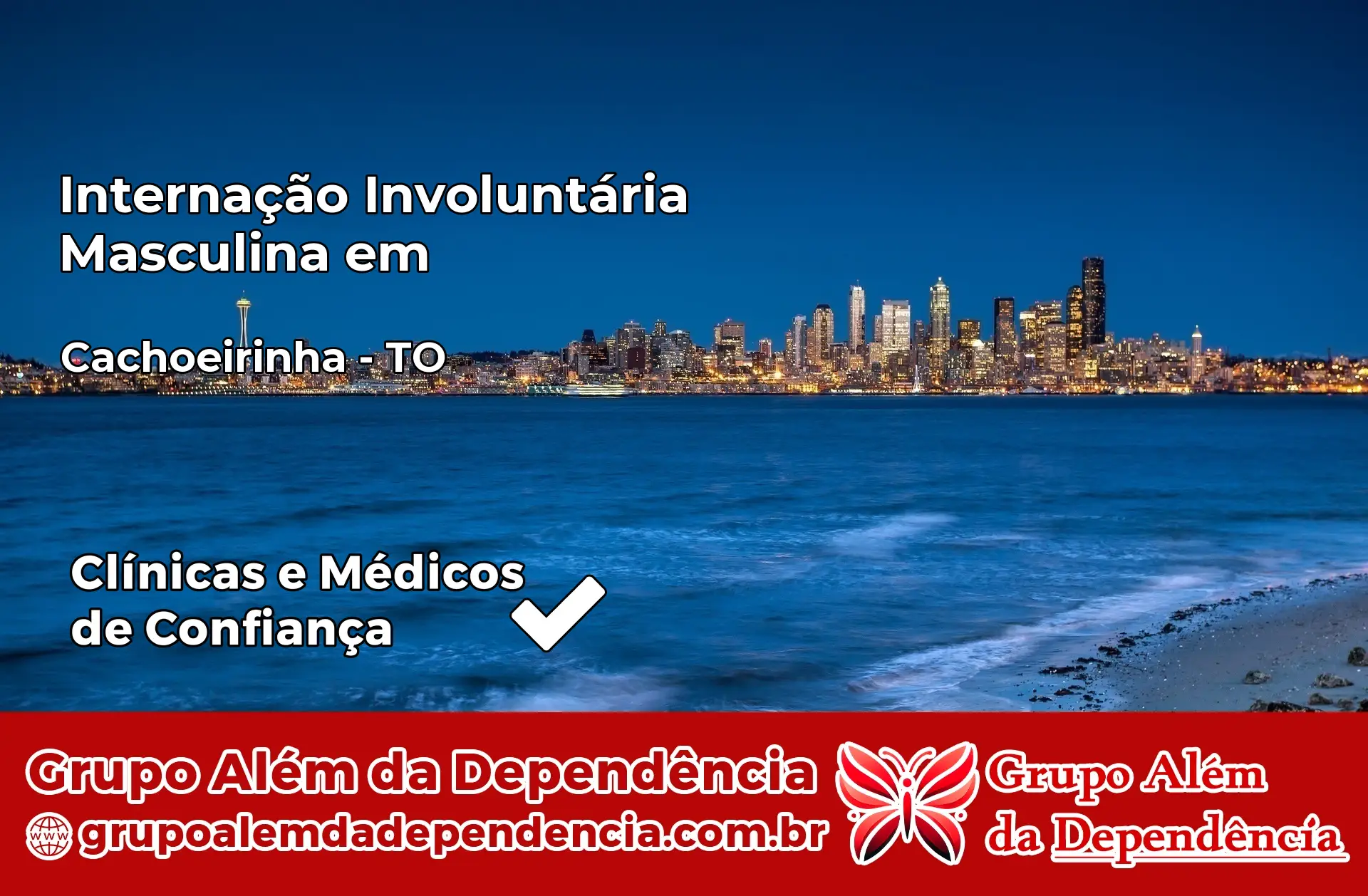 Internação Involuntária Masculina em Cachoeirinha – TO