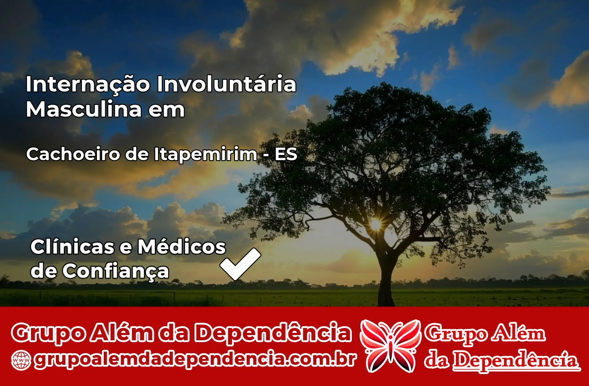 Internação Involuntária Masculina em Cachoeiro de Itapemirim – ES