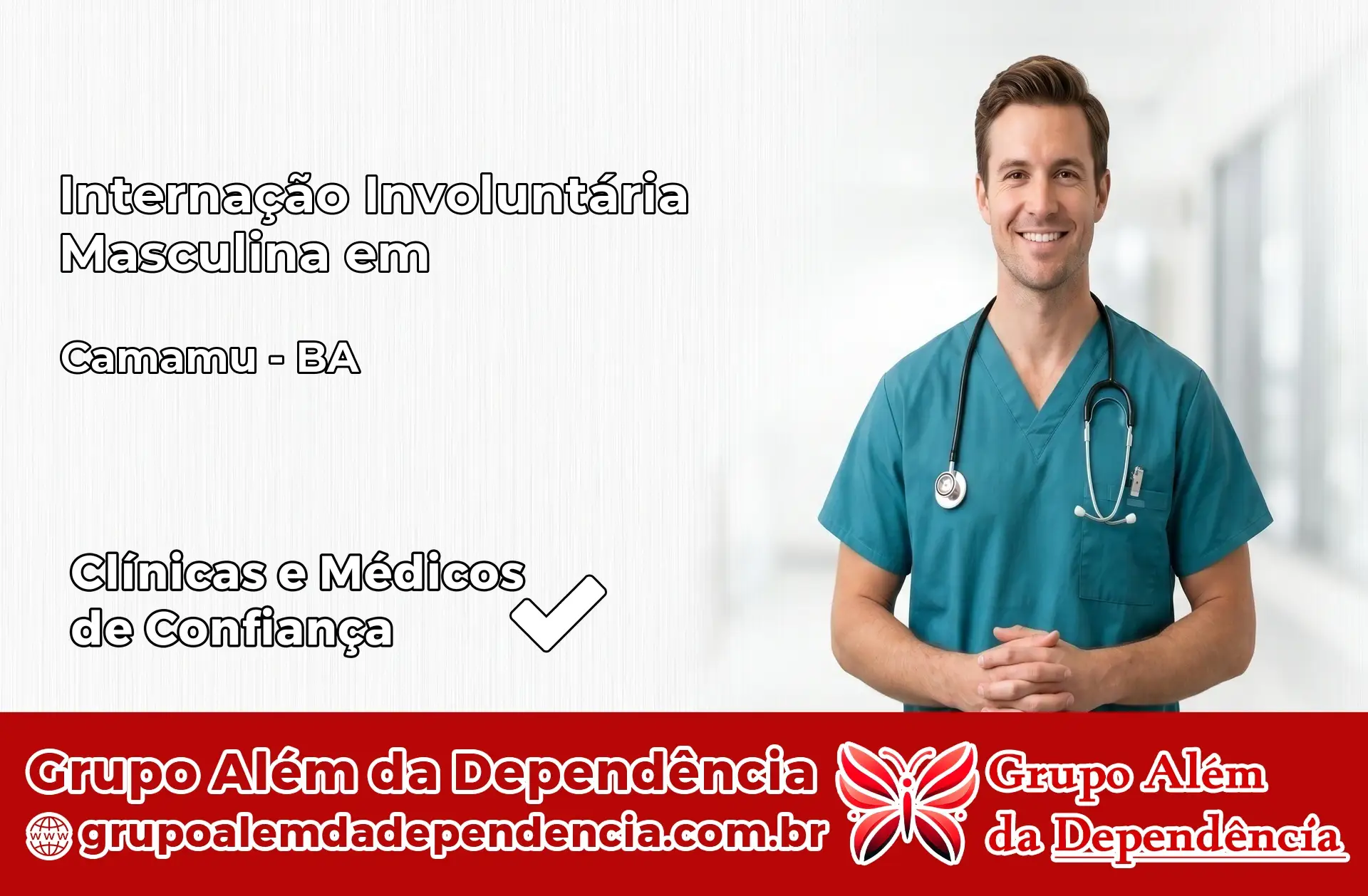 Internação Involuntária Masculina em Camamu – BA