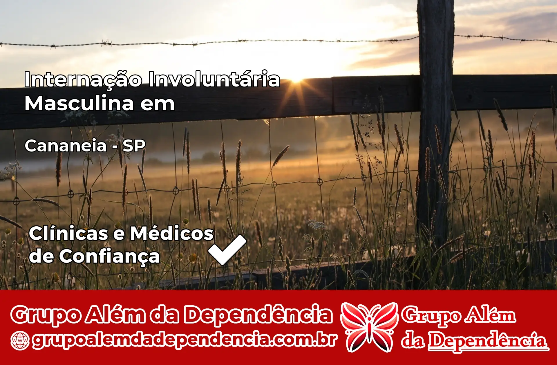 Internação Involuntária Masculina em Cananéia – SP