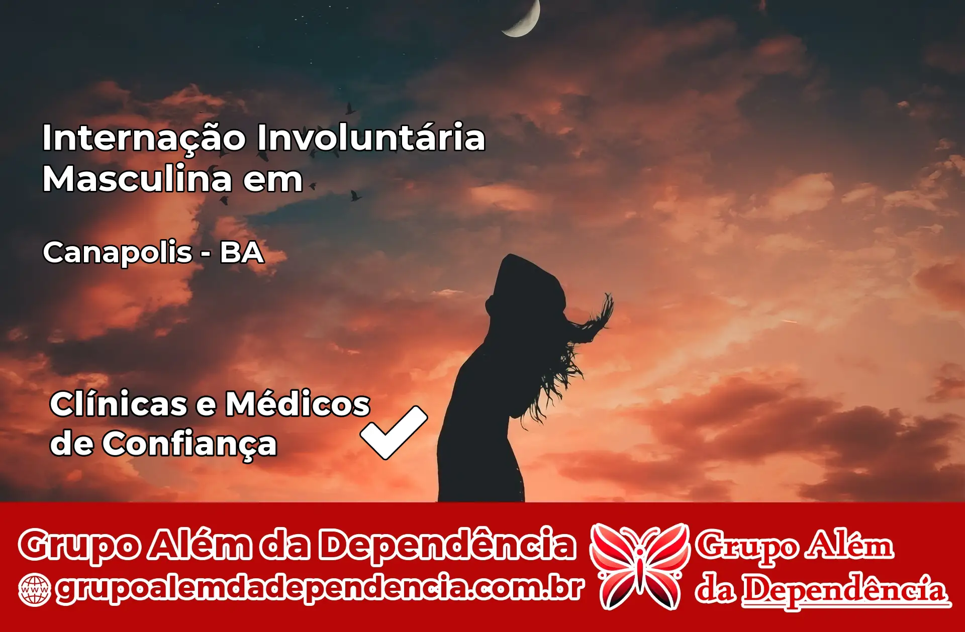 Internação Involuntária Masculina em Canápolis – BA