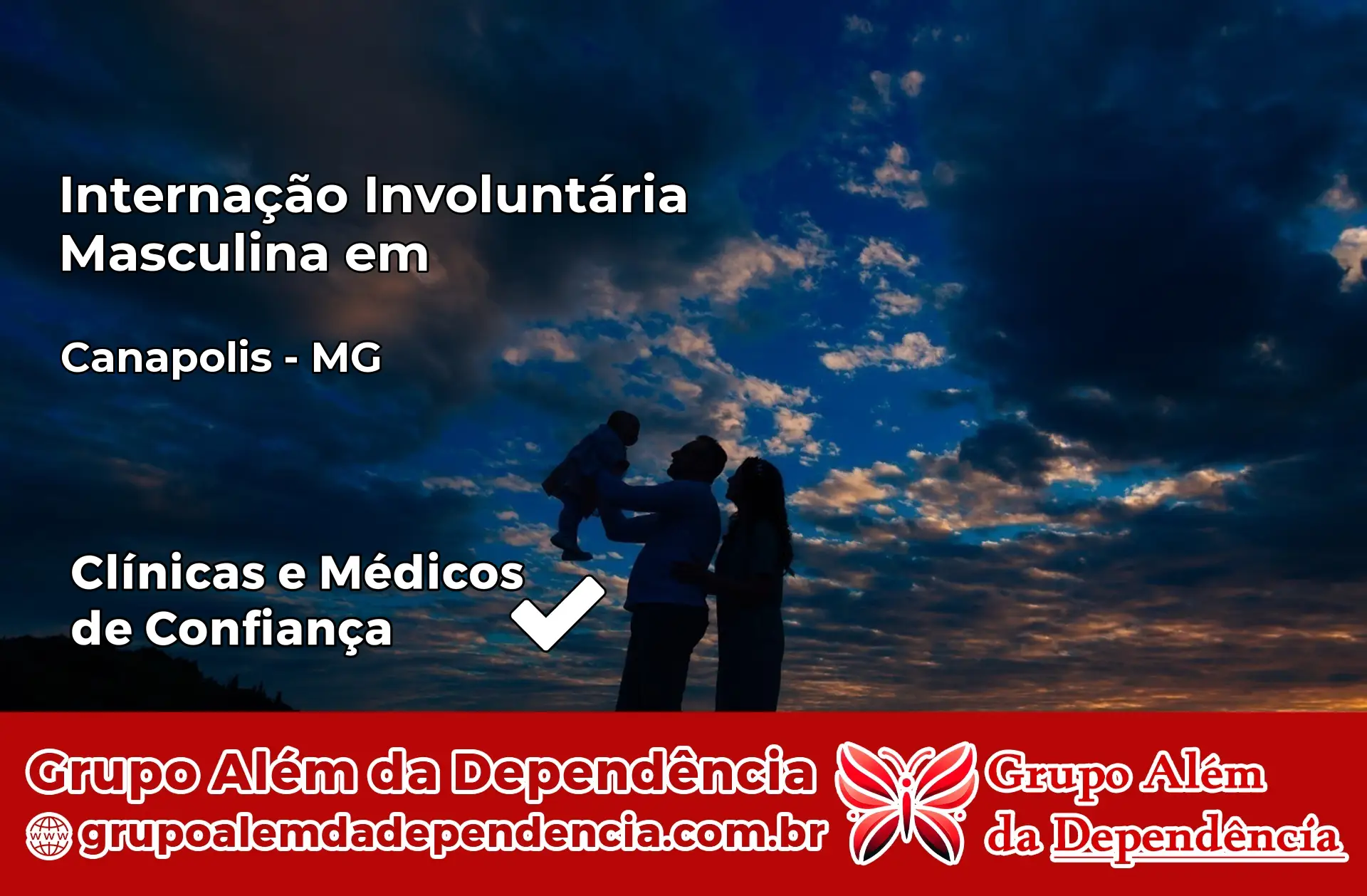 Internação Involuntária Masculina em Canápolis – MG
