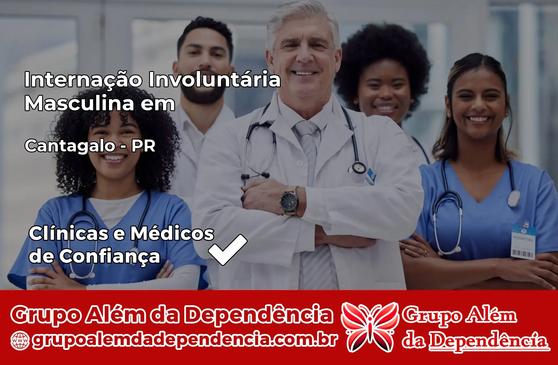 Internação Involuntária Masculina em Cantagalo – PR