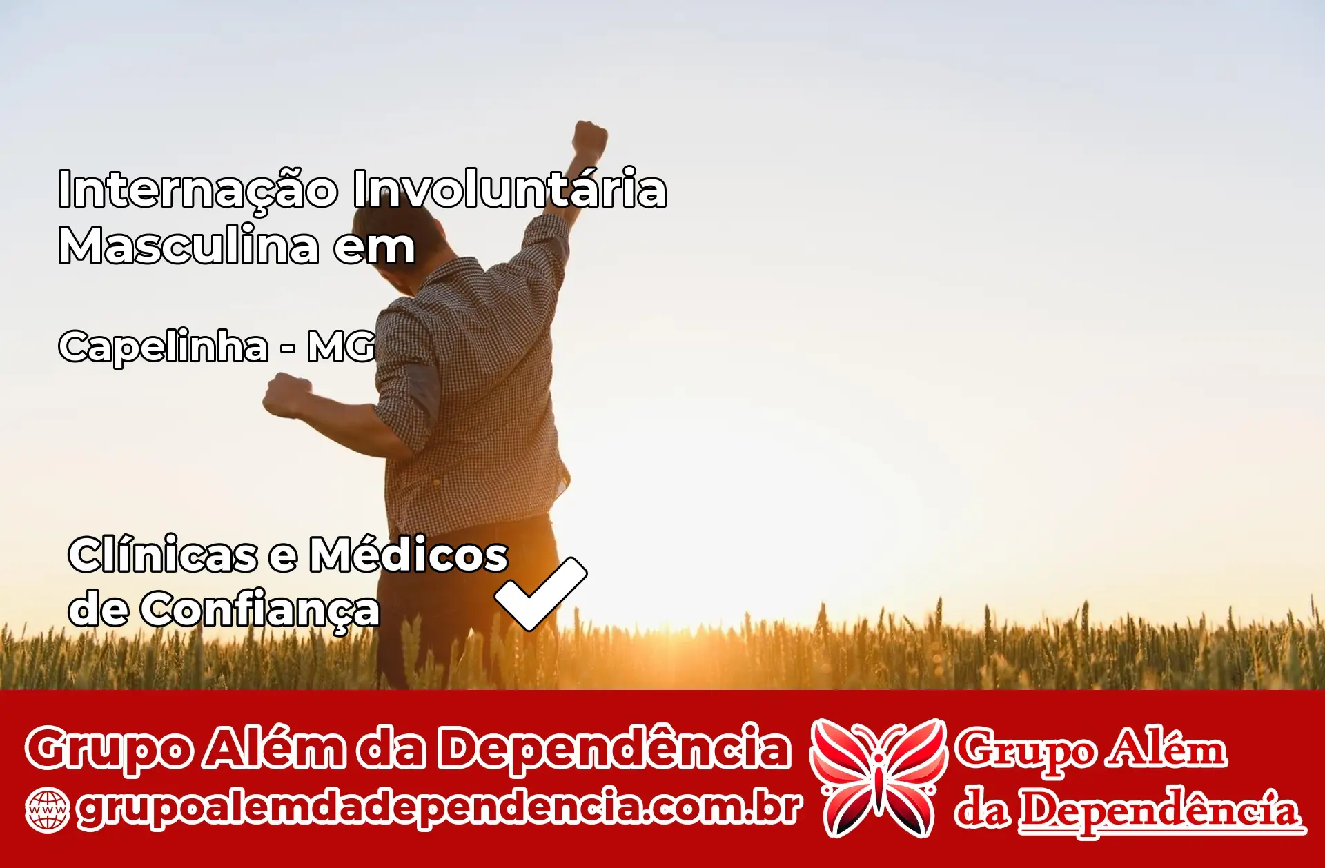 Internação Involuntária Masculina em Capelinha – MG