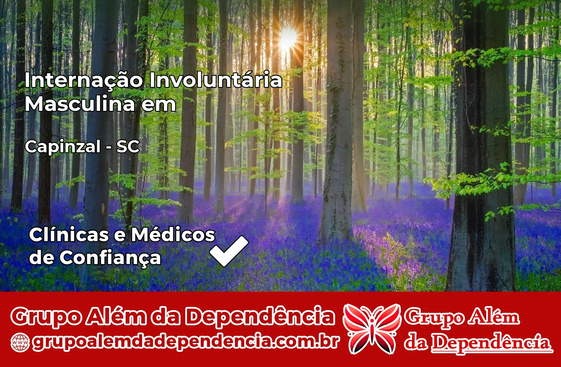 Internação Involuntária Masculina em Capinzal – SC