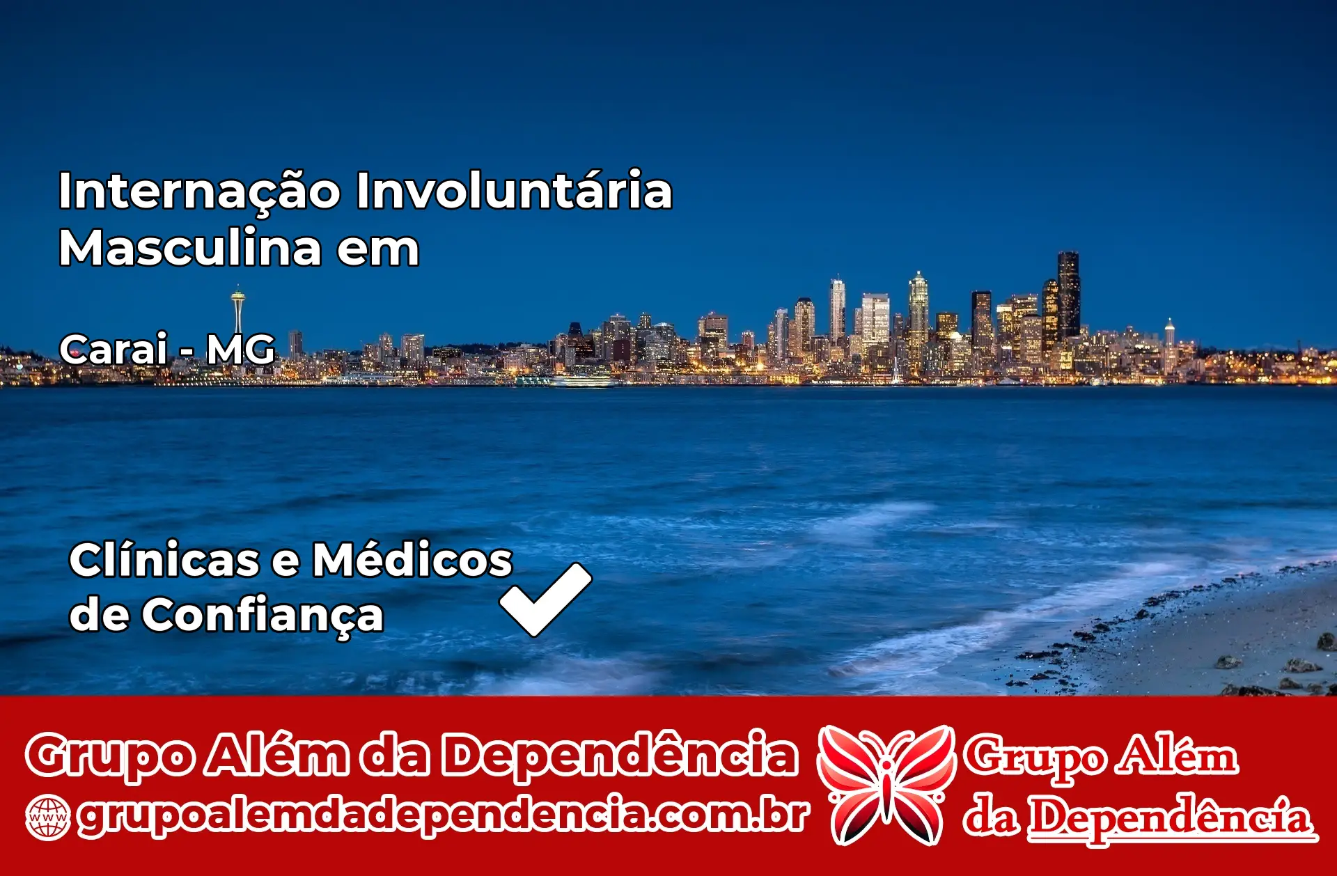 Internação Involuntária Masculina em Caraí – MG