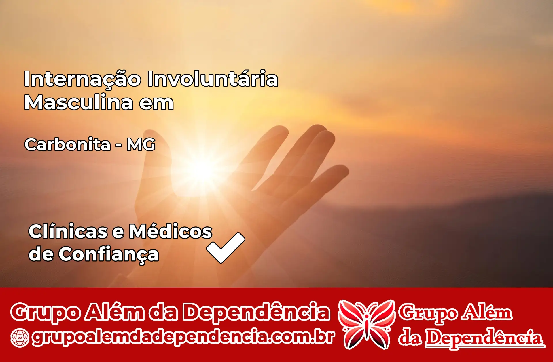 Internação Involuntária Masculina em Carbonita – MG
