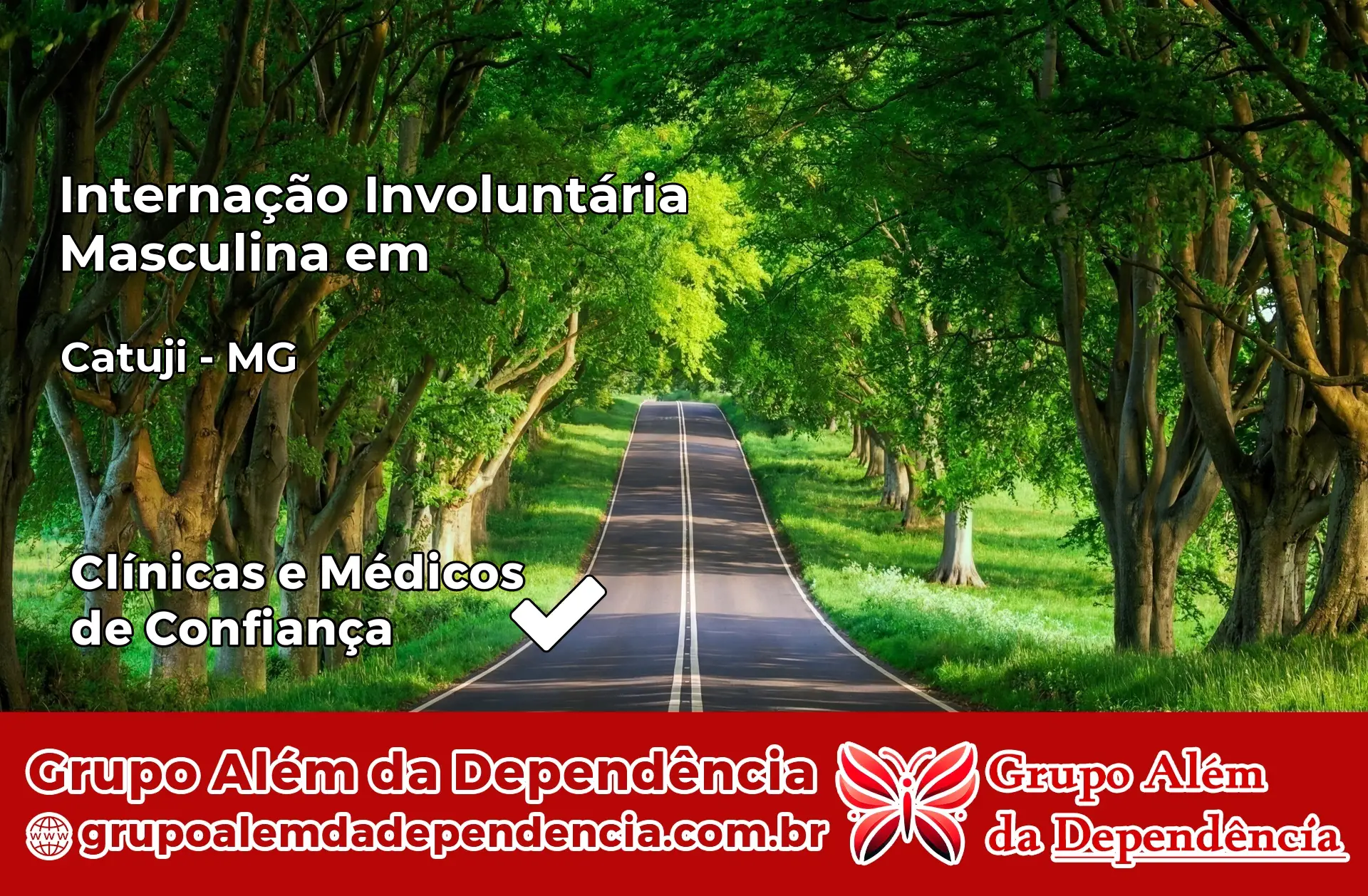 Internação Involuntária Masculina em Catuji – MG
