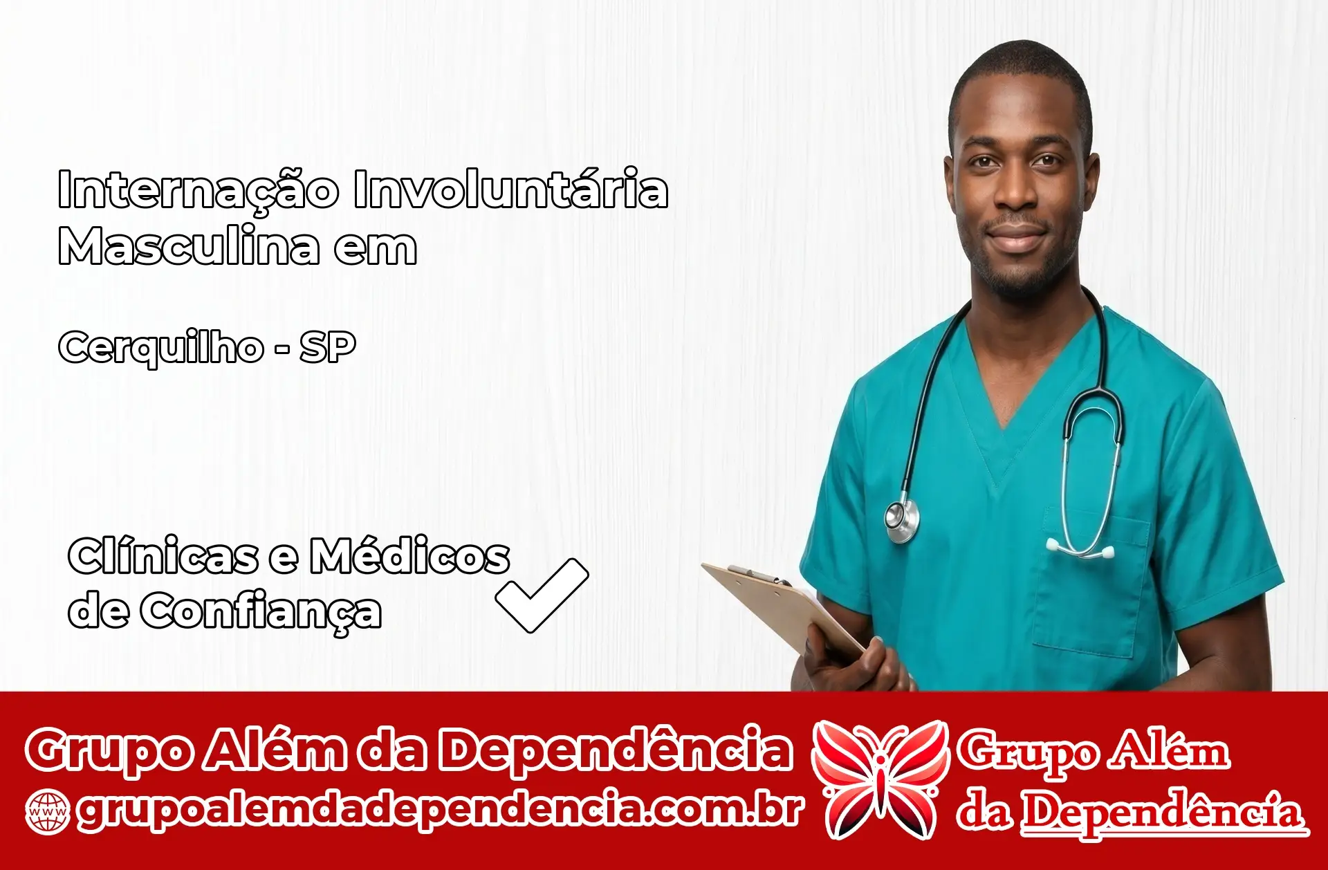 Internação Involuntária Masculina em Cerquilho – SP