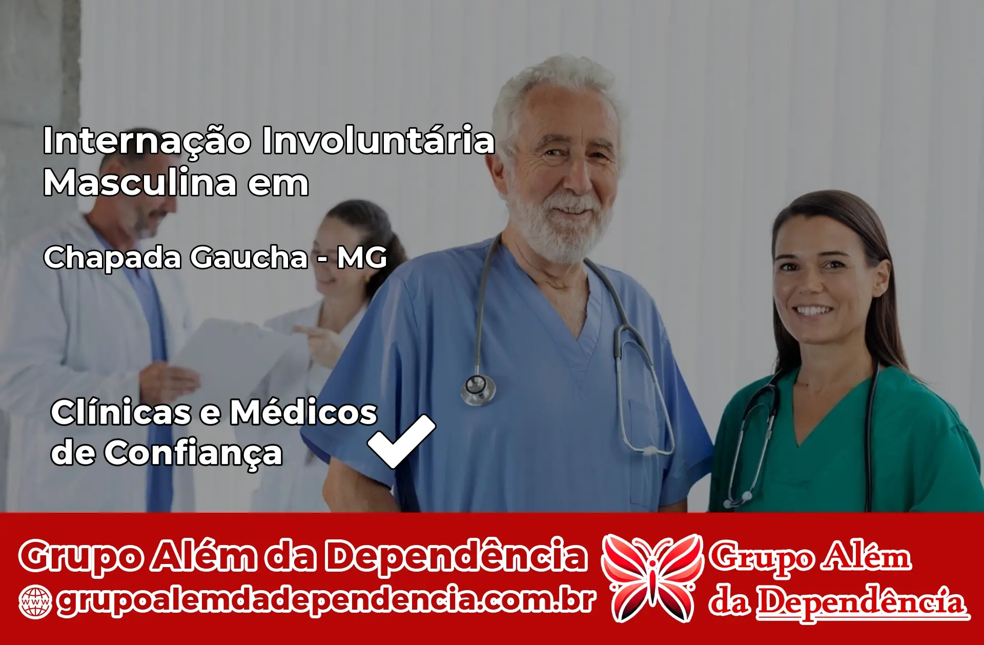 Internação Involuntária Masculina em Chapada Gaúcha – MG