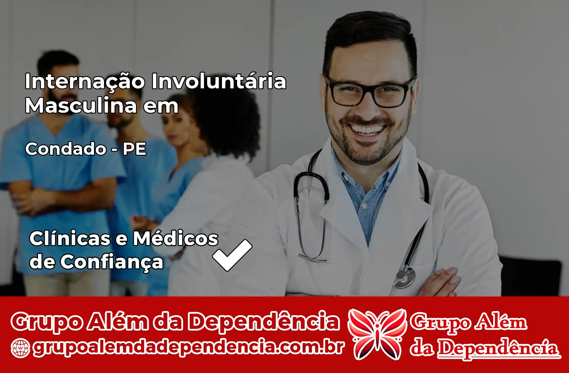 Internação Involuntária Masculina em Condado – PE