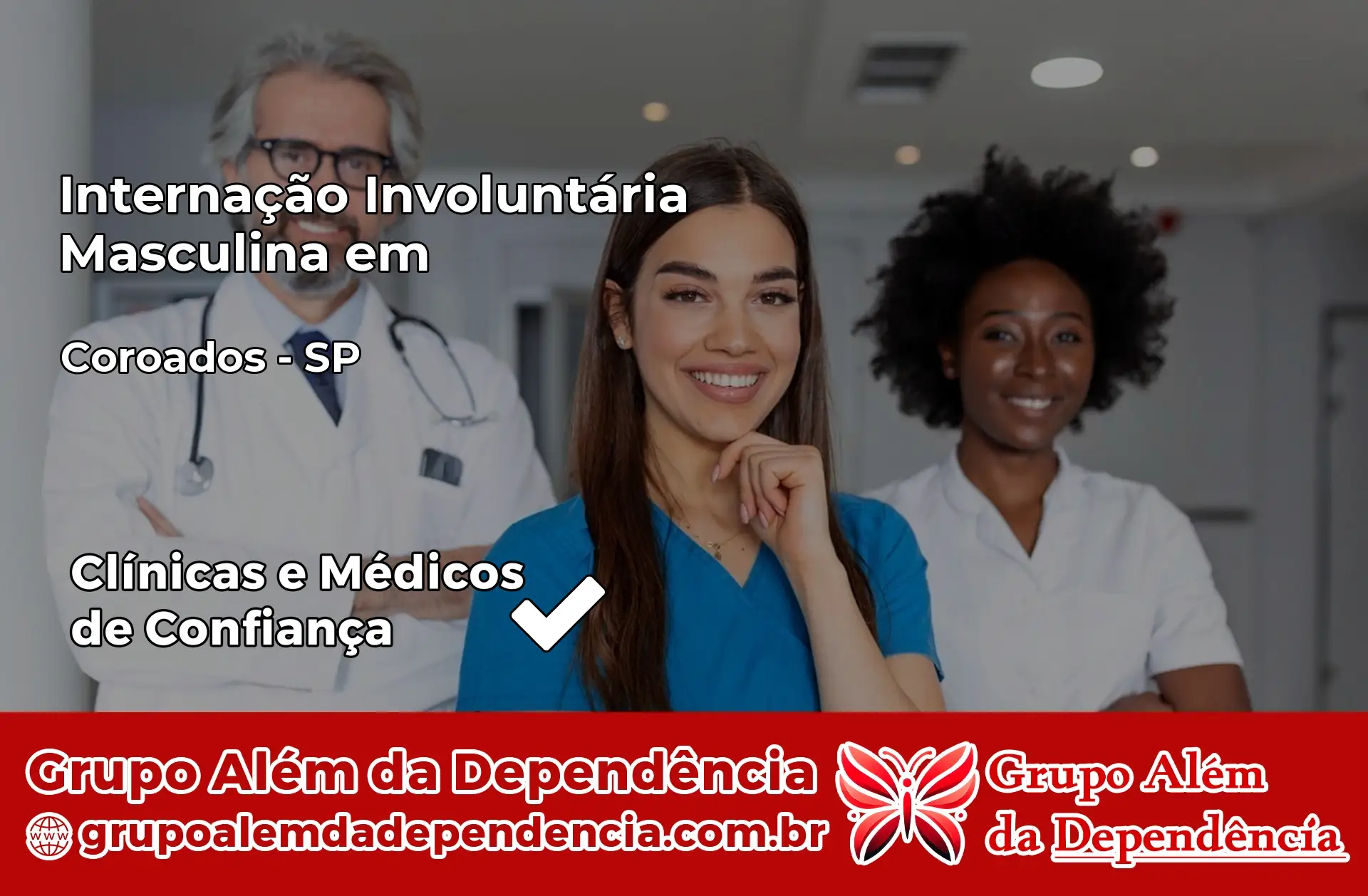 Internação Involuntária Masculina em Coroados – SP