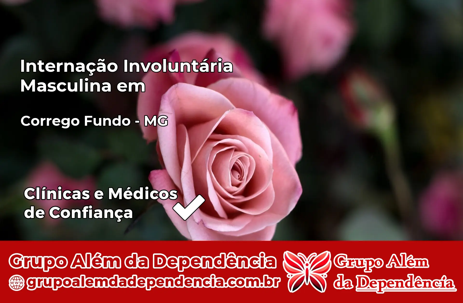 Internação Involuntária Masculina em Córrego Fundo – MG