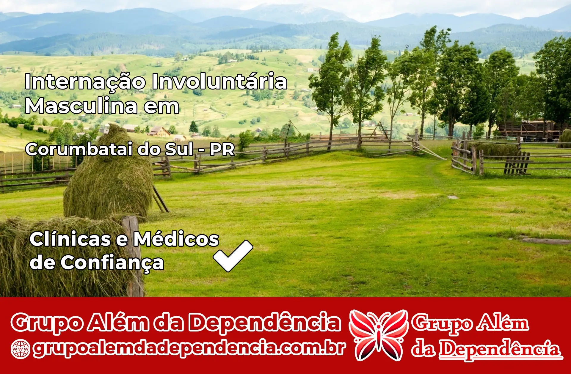 Internação Involuntária Masculina em Corumbataí do Sul – PR