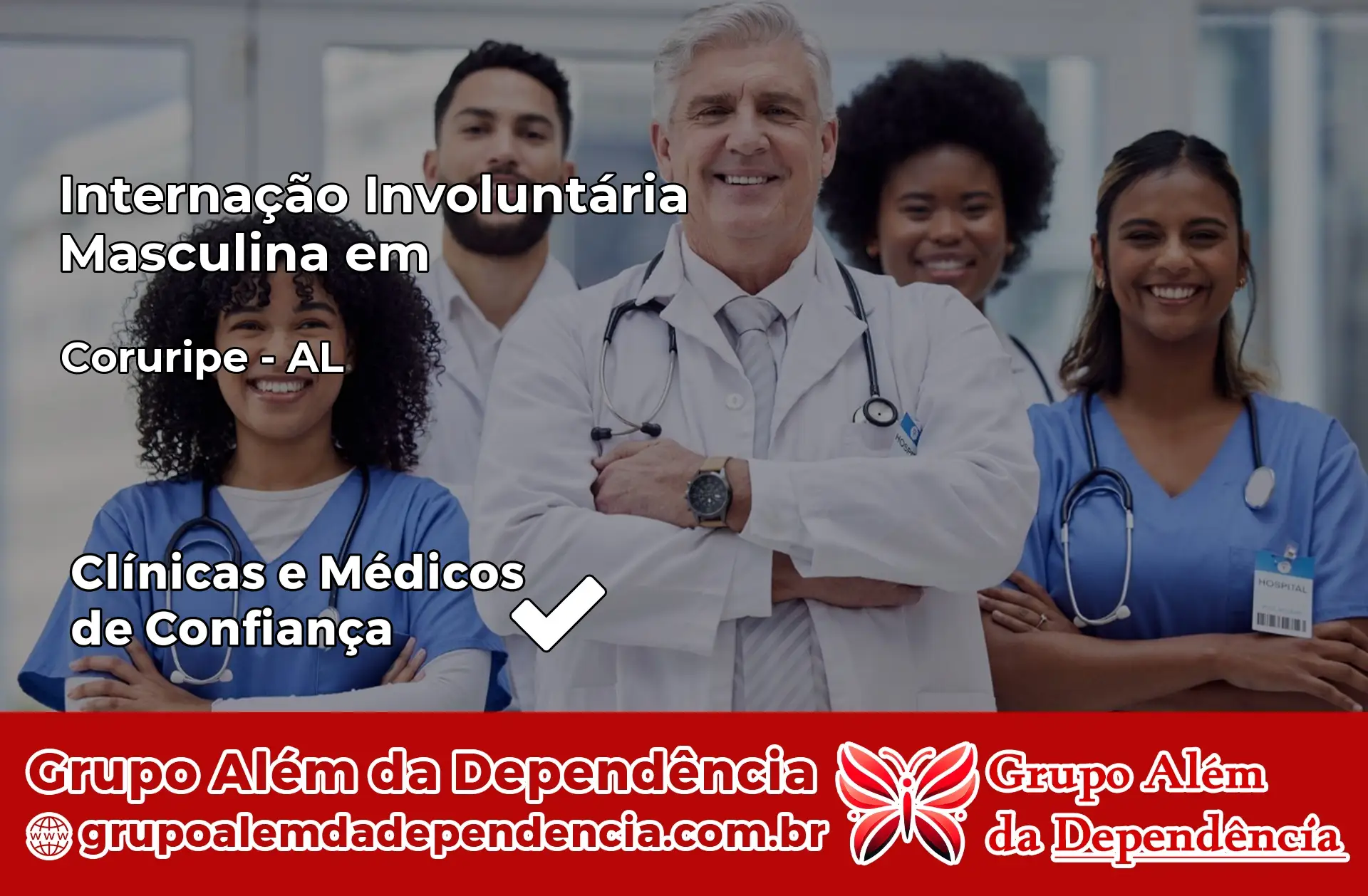 Internação Involuntária Masculina em Coruripe – AL
