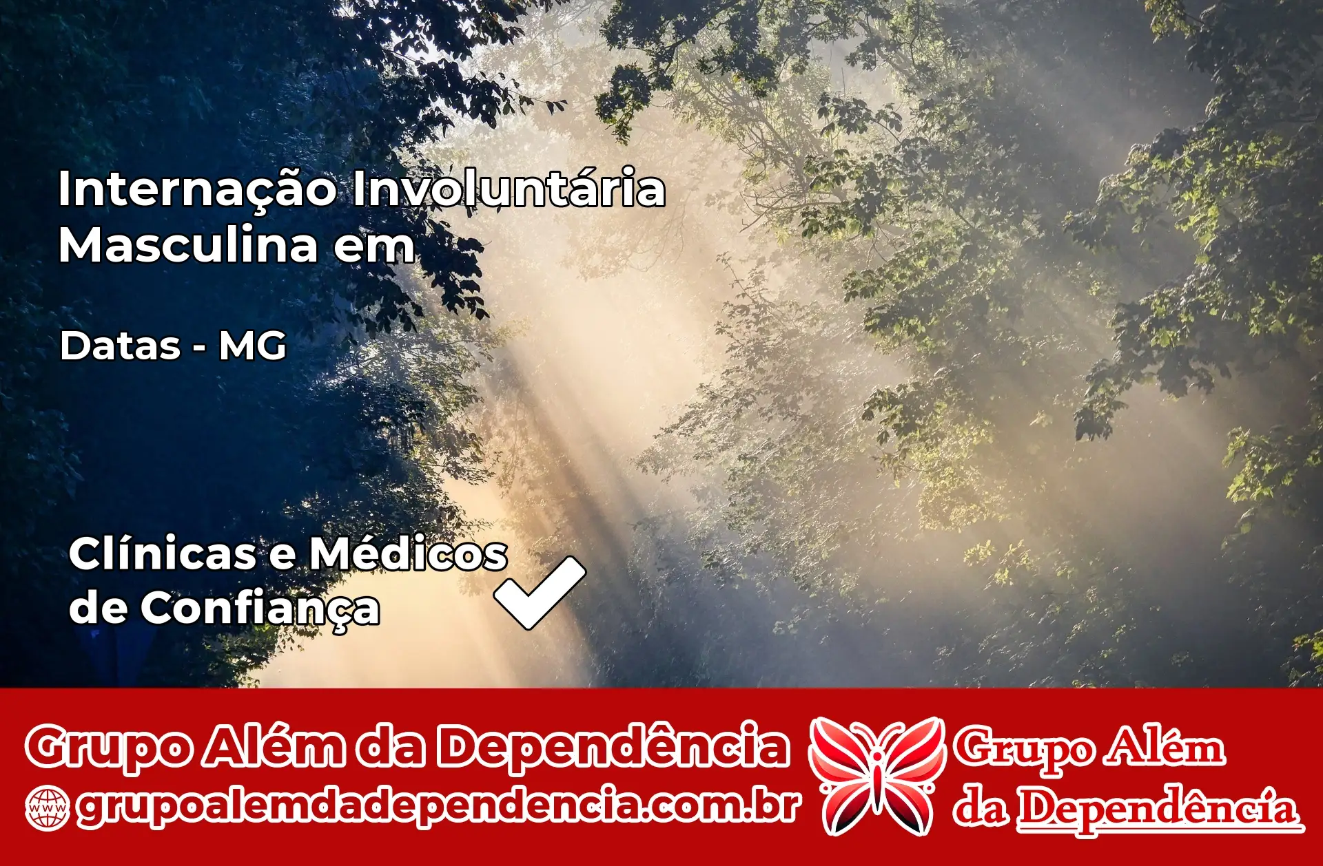 Internação Involuntária Masculina em Datas – MG