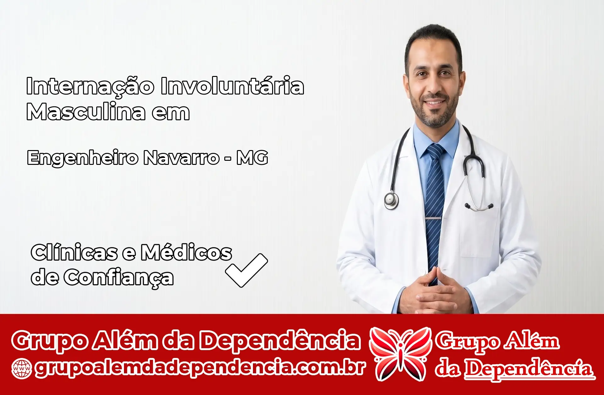 Internação Involuntária Masculina em Engenheiro Navarro – MG