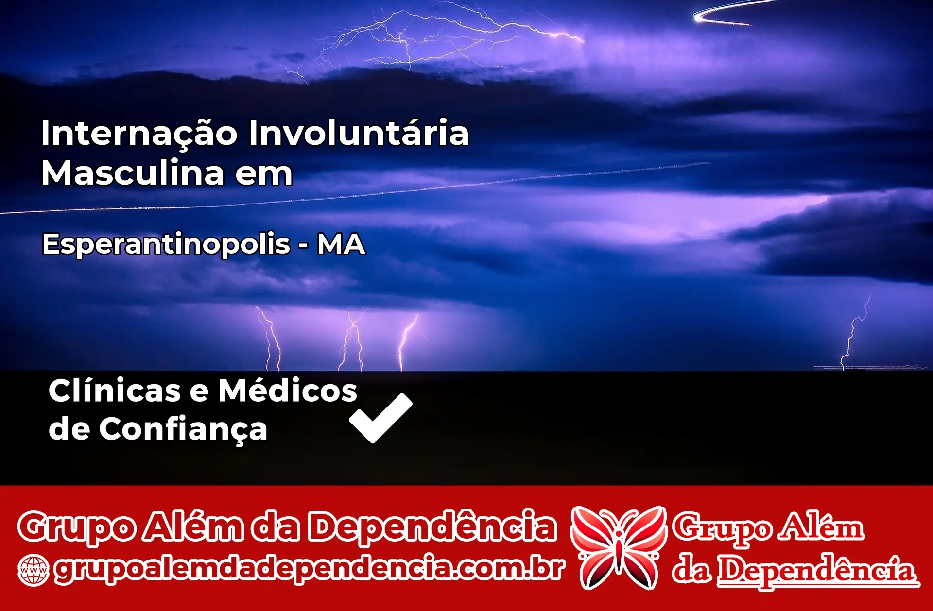 Internação Involuntária Masculina em Esperantinópolis – MA