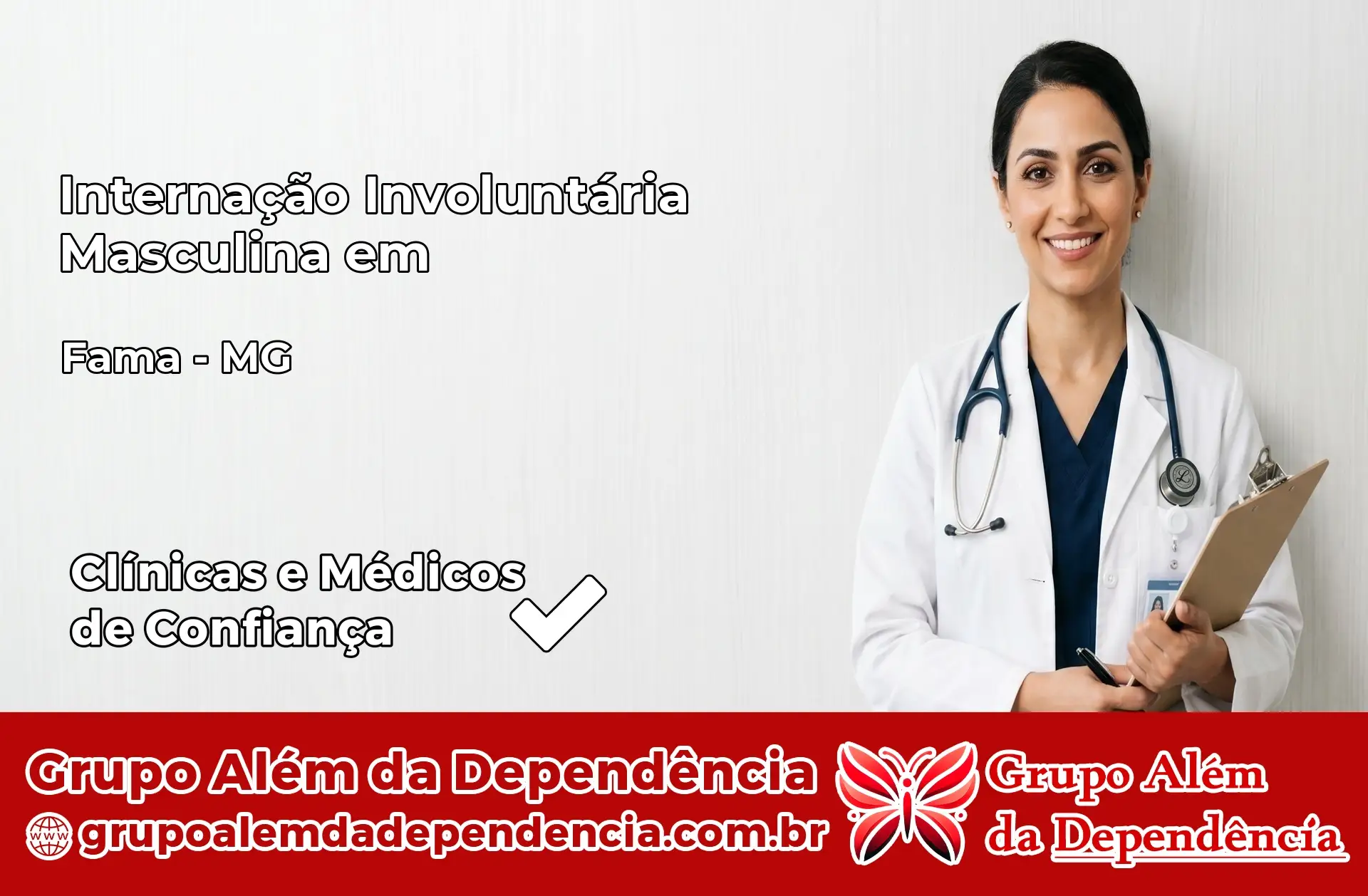 Internação Involuntária Masculina em Fama – MG