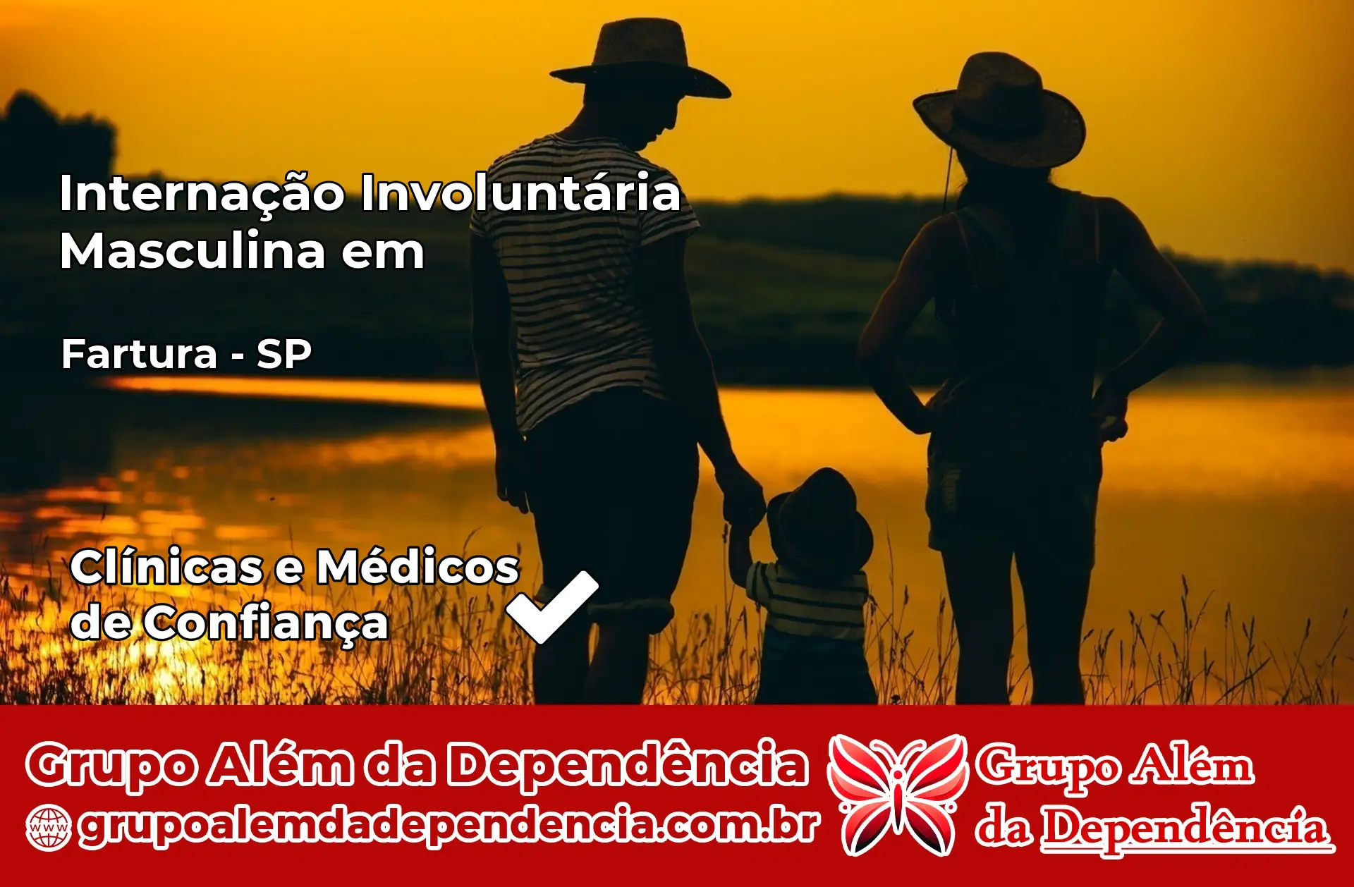Internação Involuntária Masculina em Fartura – SP