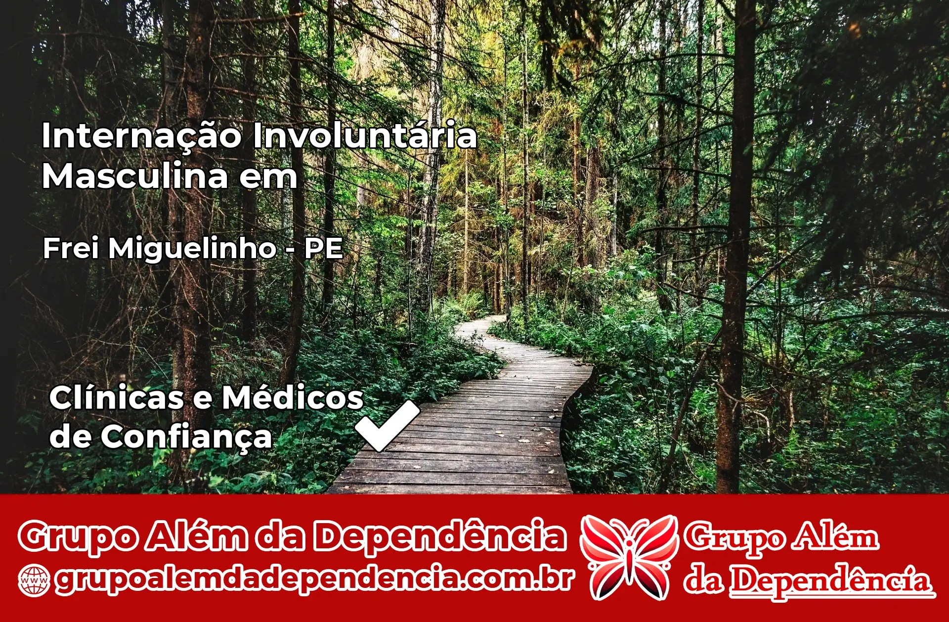 Internação Involuntária Masculina em Frei Miguelinho – PE