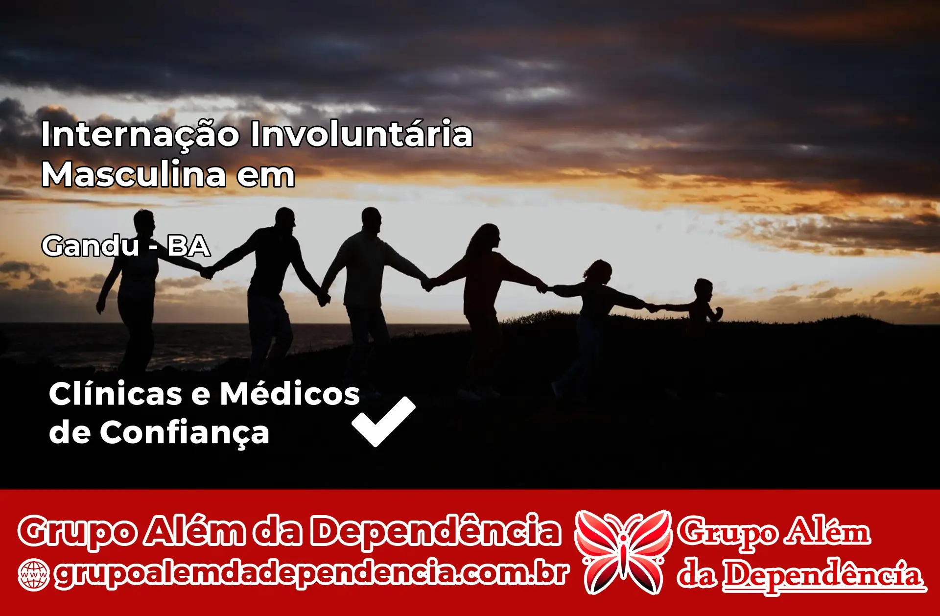 Internação Involuntária Masculina em Gandu – BA