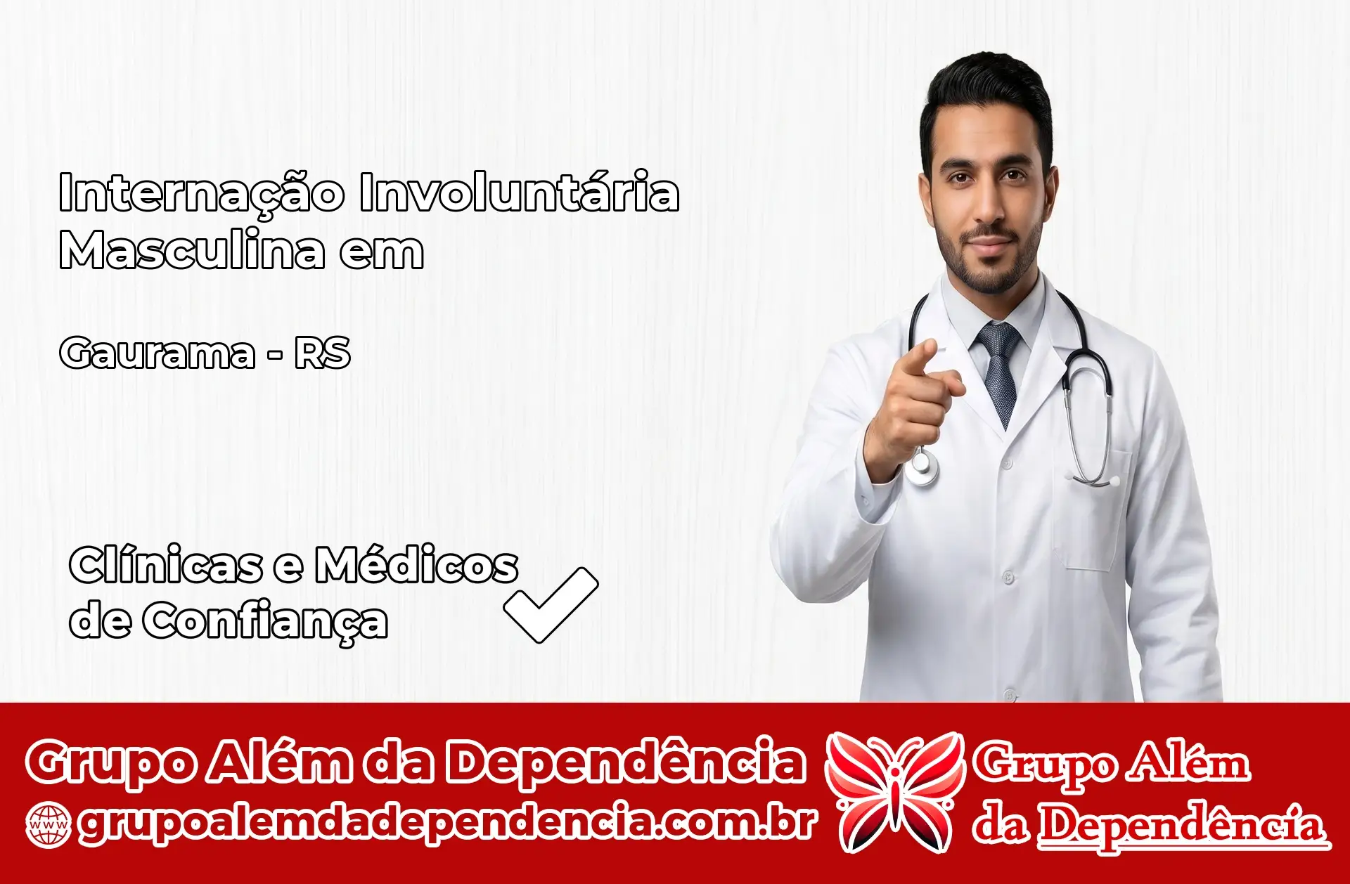 Internação Involuntária Masculina em Gaurama – RS
