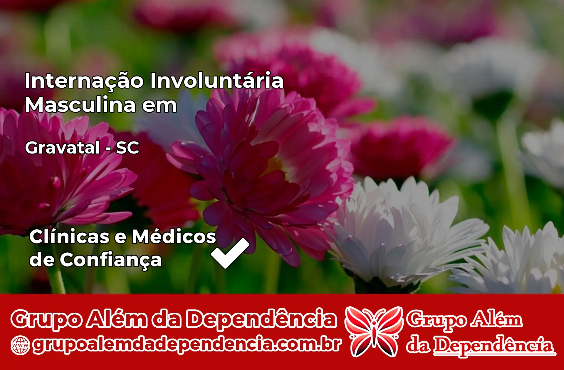 Internação Involuntária Masculina em Gravatal – SC