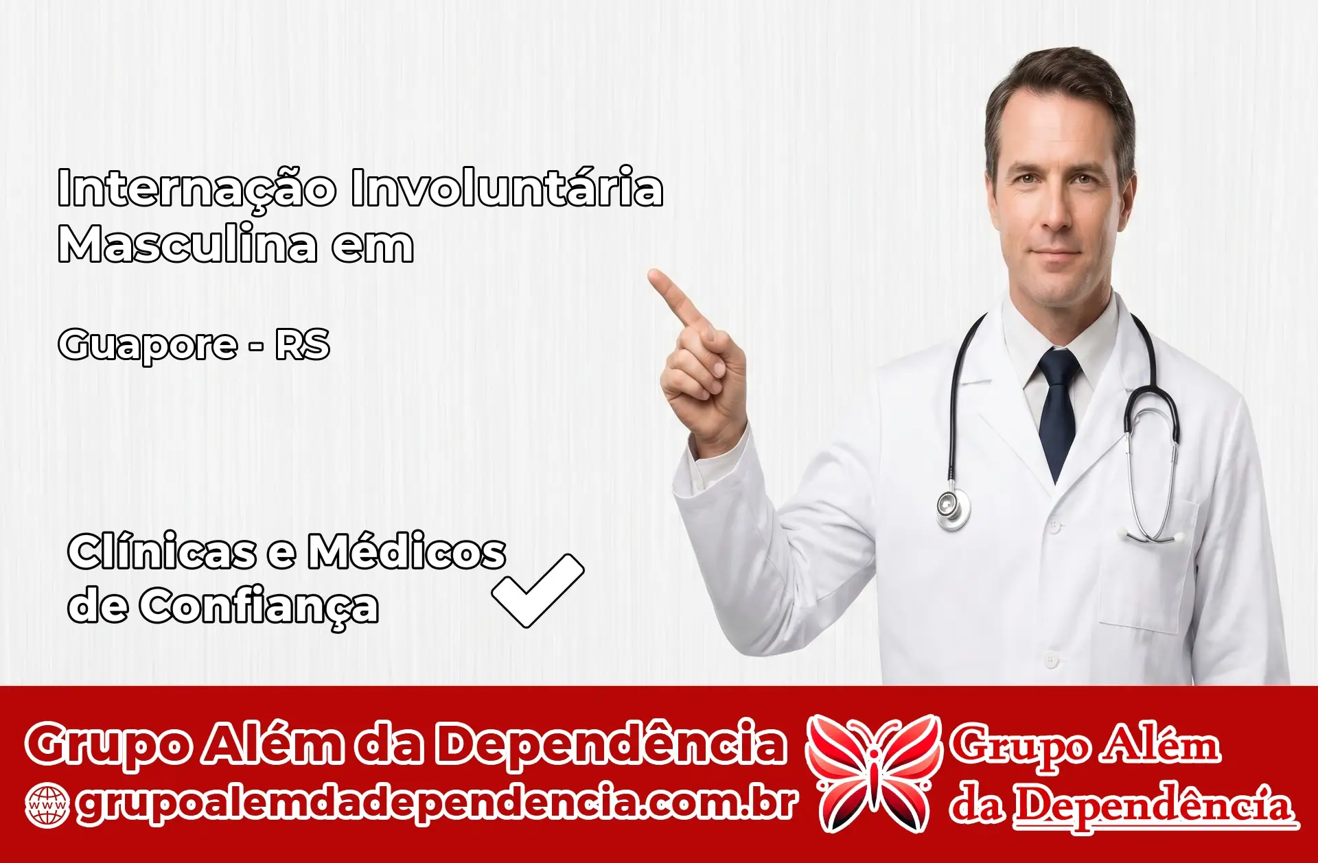 Internação Involuntária Masculina em Guaporé – RS
