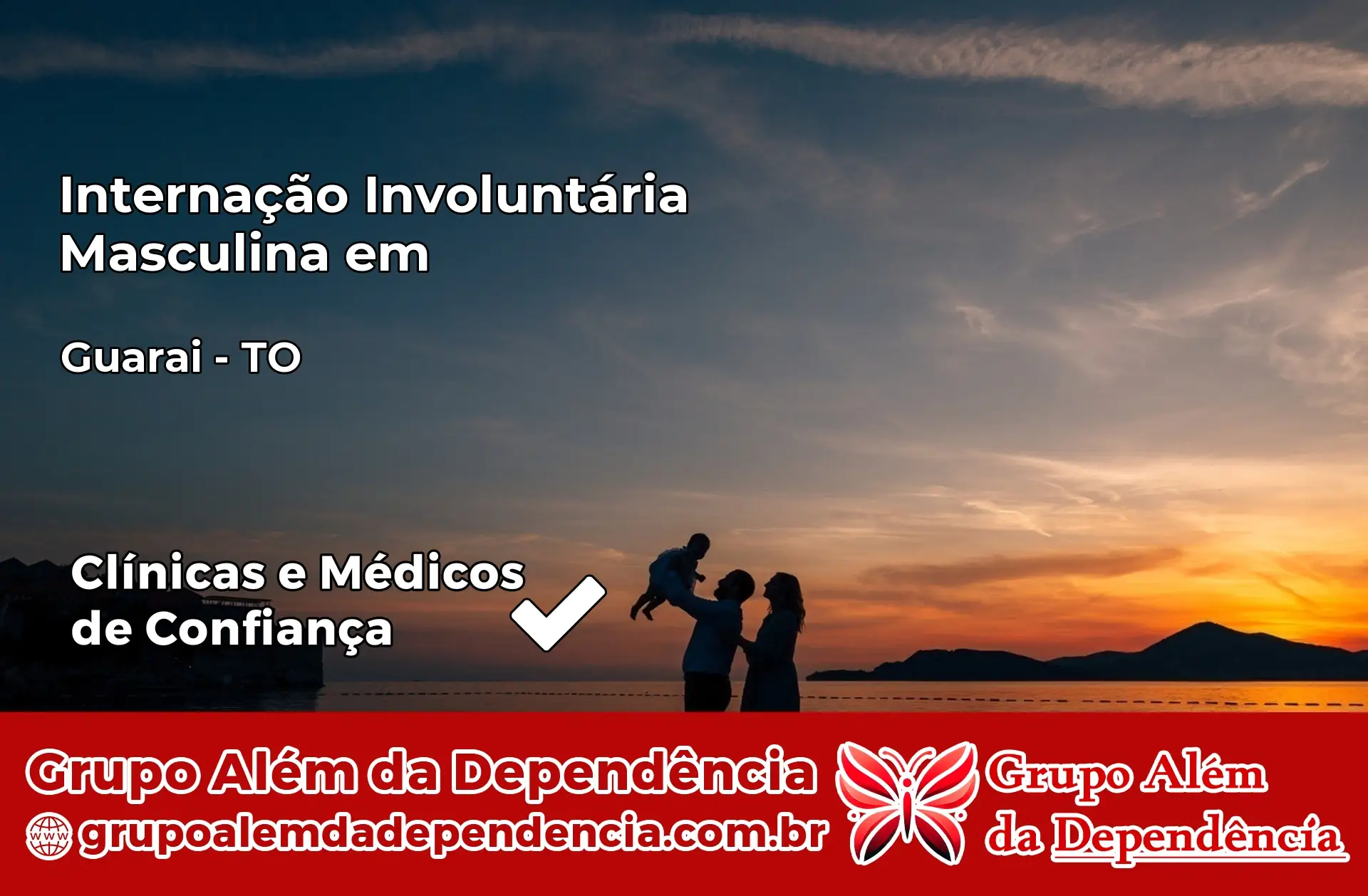 Internação Involuntária Masculina em Guaraí – TO