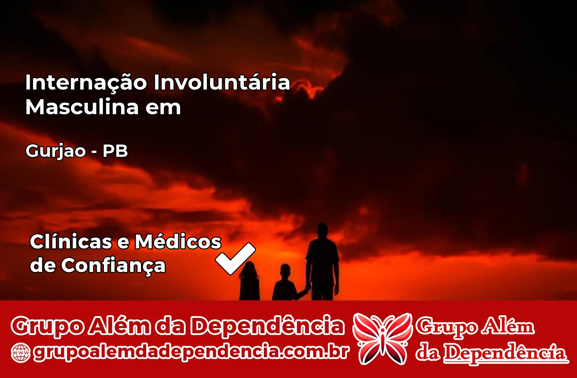 Internação Involuntária Masculina em Gurjão – PB