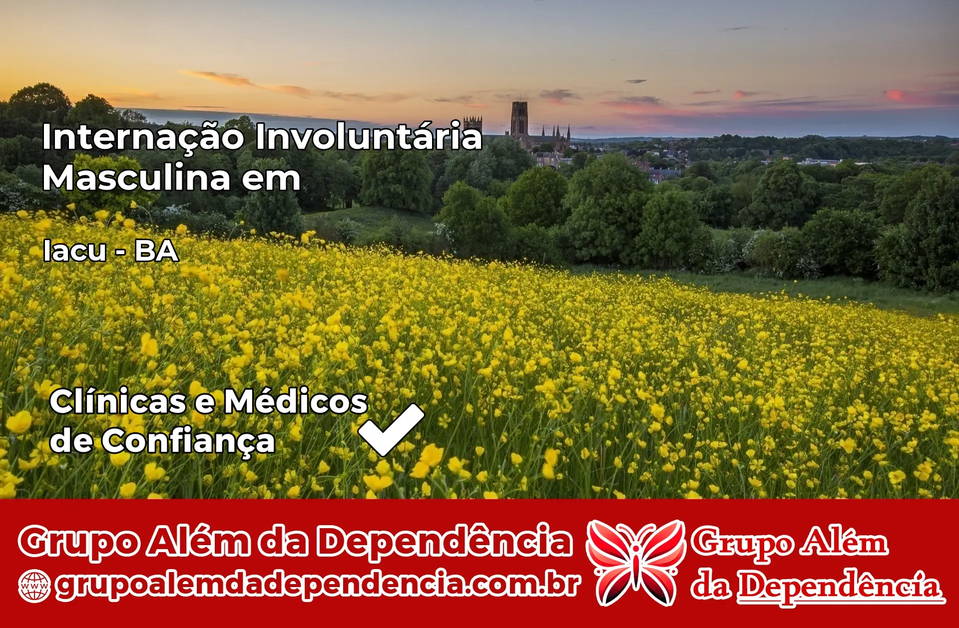 Internação Involuntária Masculina em Iaçu – BA