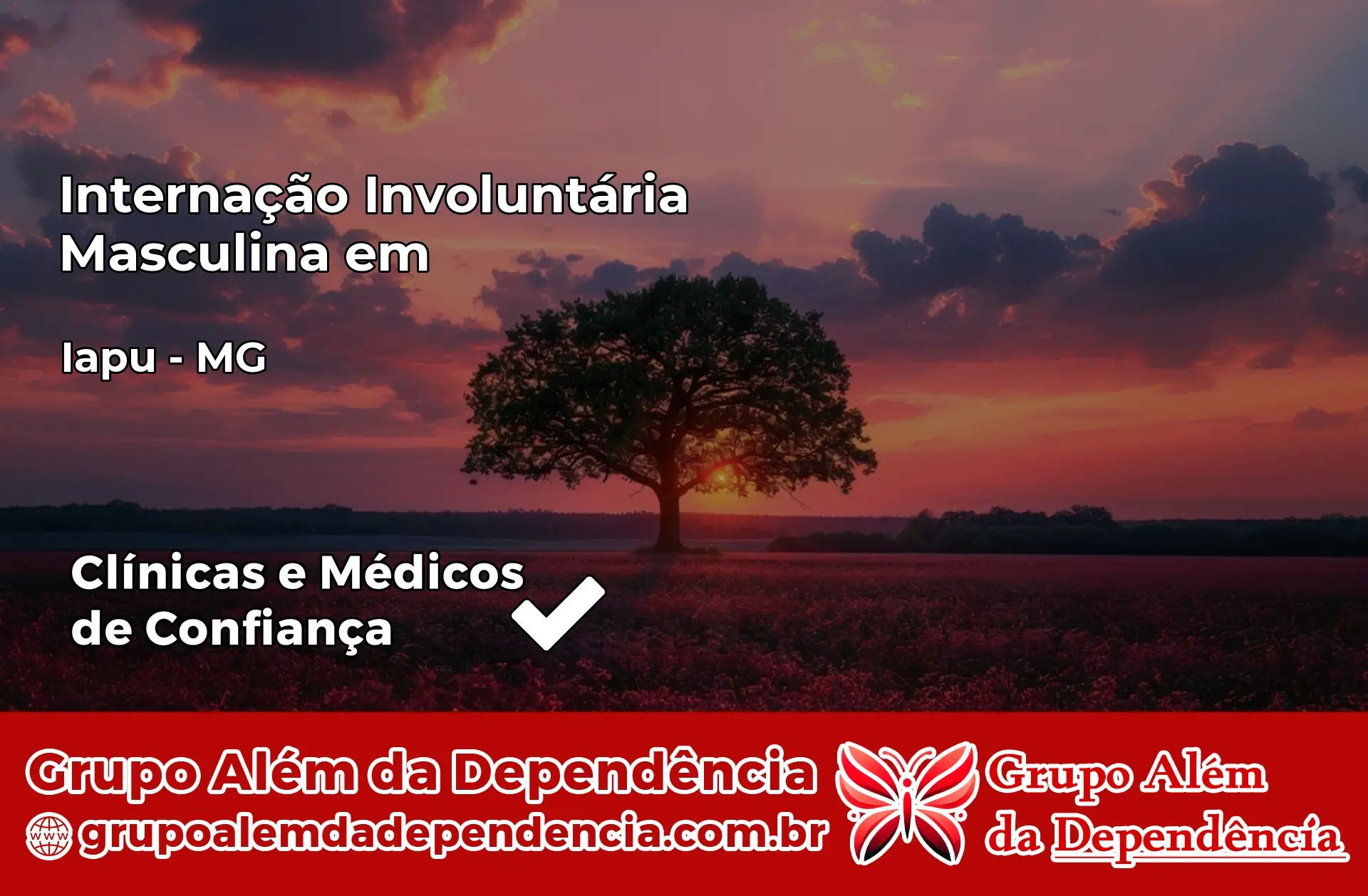 Internação Involuntária Masculina em Iapu – MG