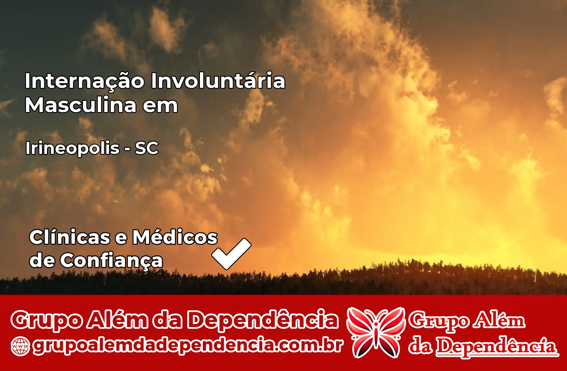 Internação Involuntária Masculina em Irineópolis – SC