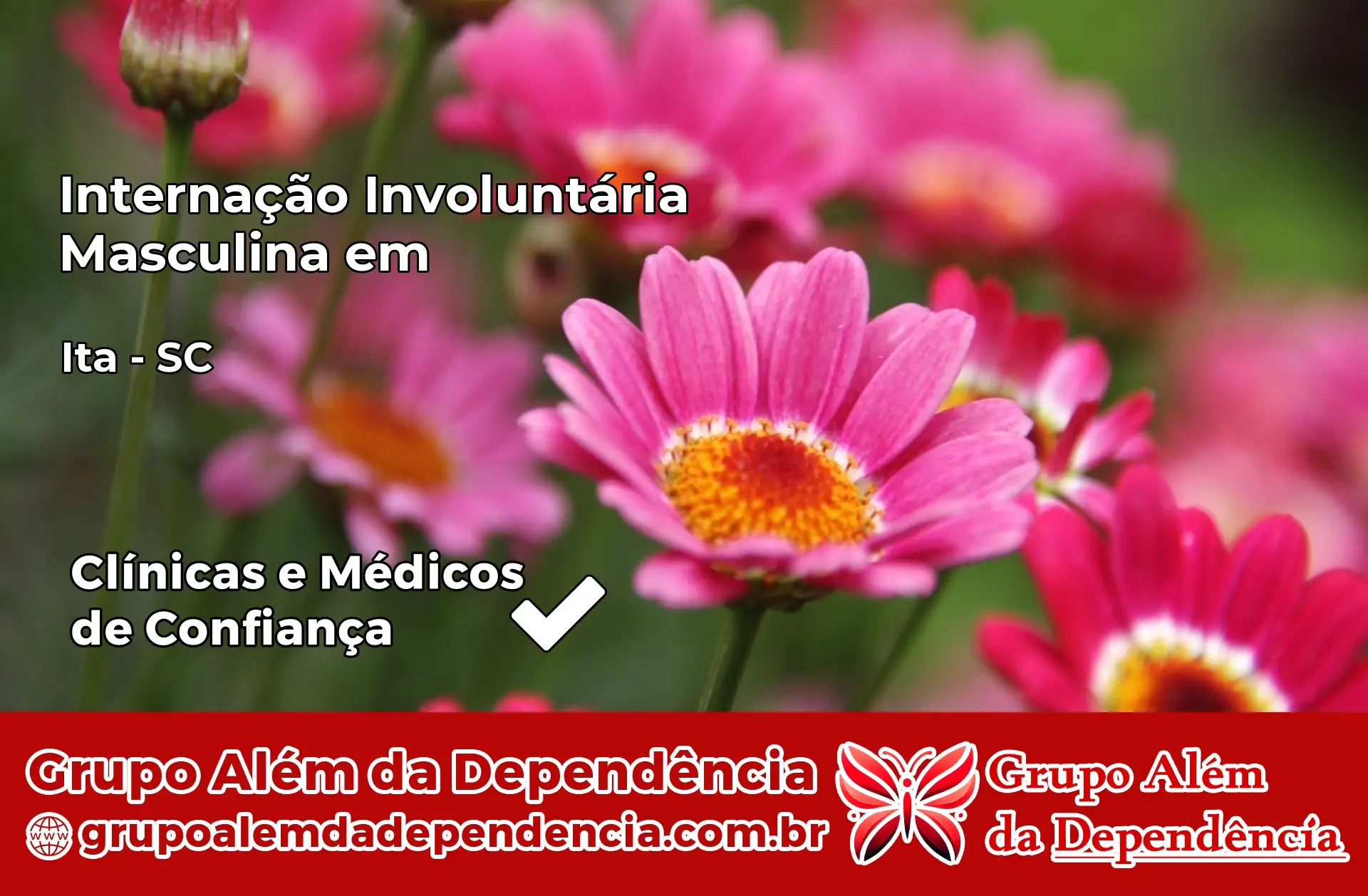 Internação Involuntária Masculina em Itá – SC