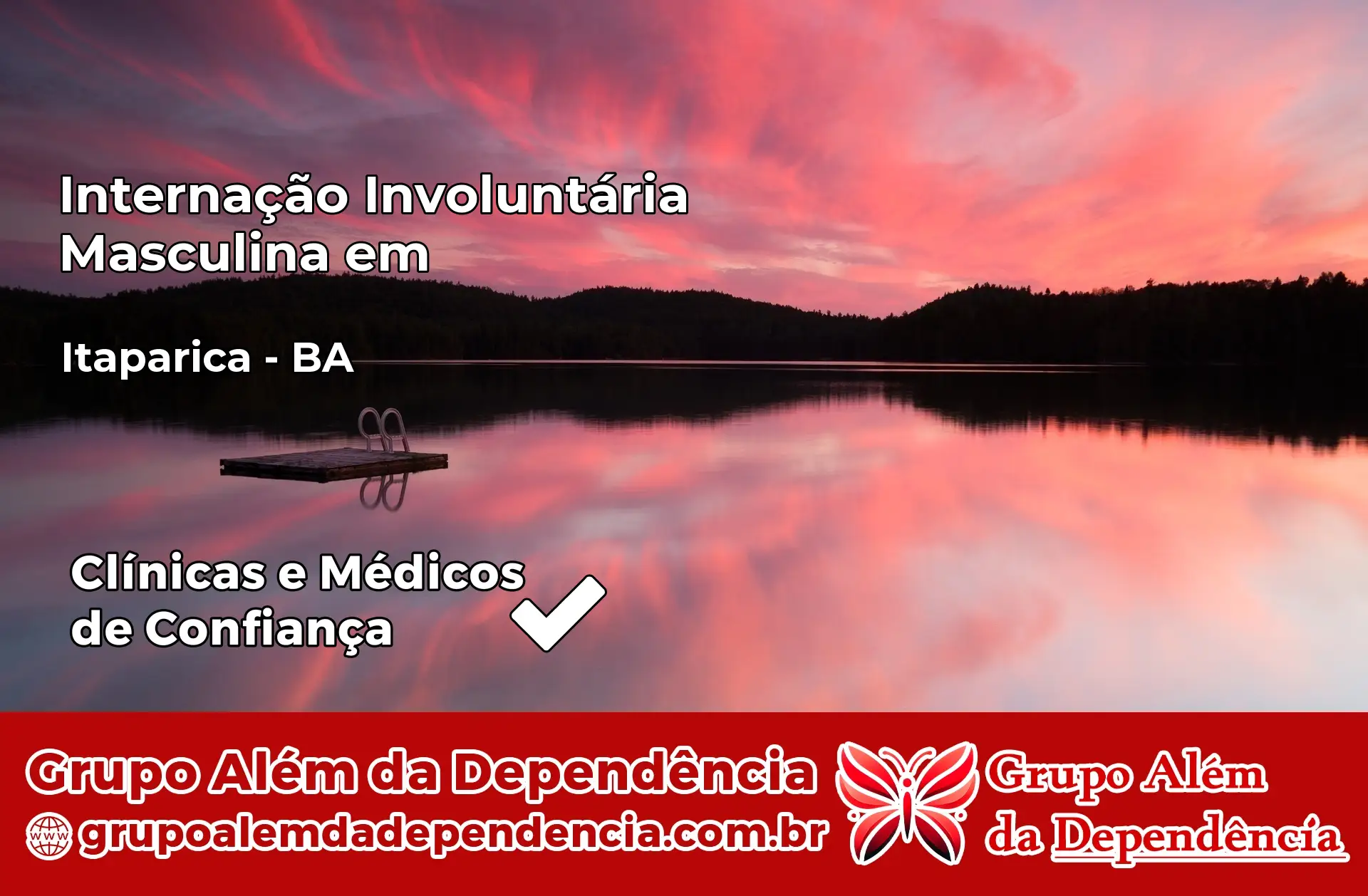 Internação Involuntária Masculina em Itaparica – BA
