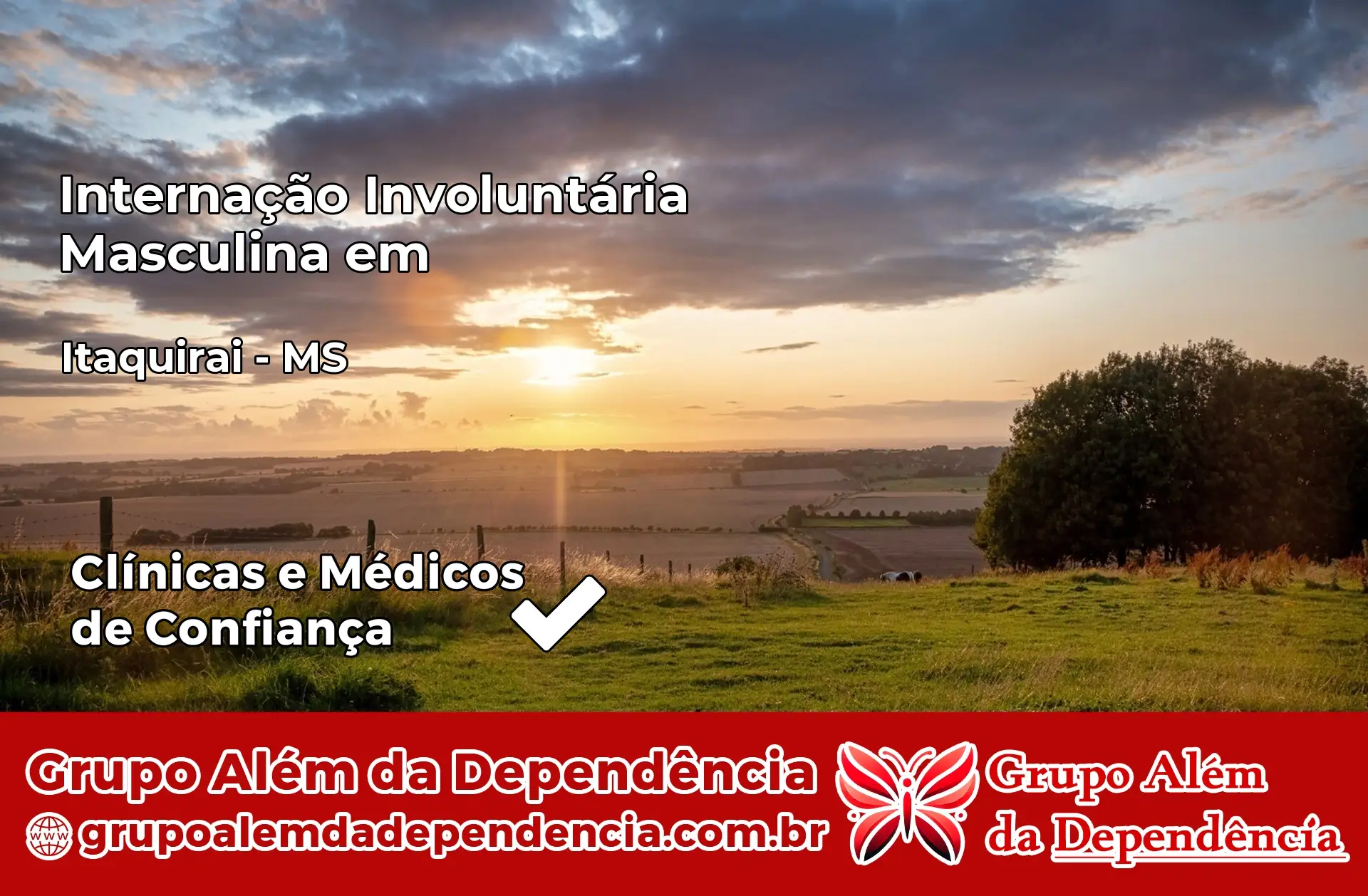 Internação Involuntária Masculina em Itaquiraí – MS