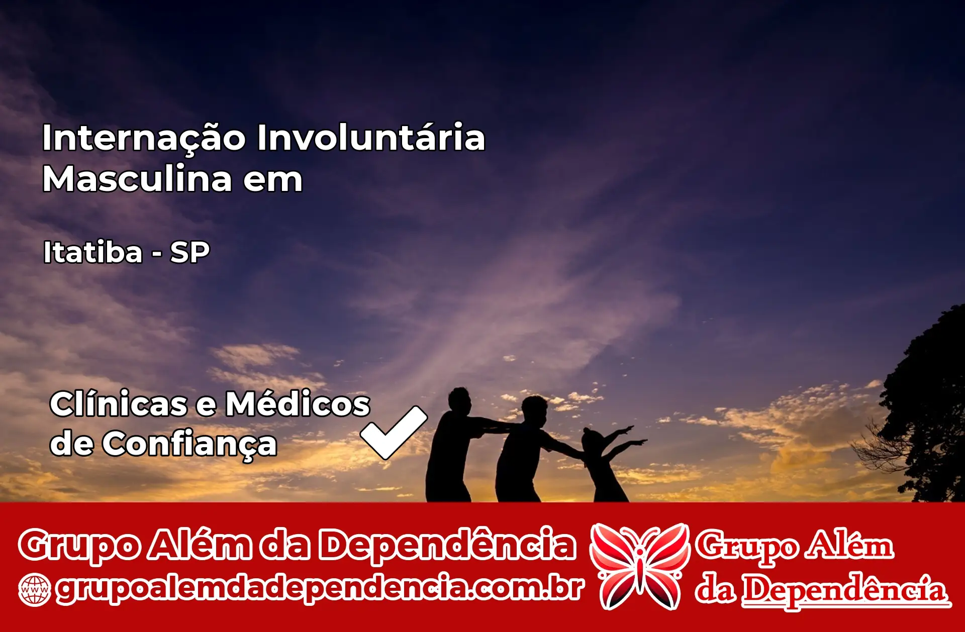 Internação Involuntária Masculina em Itatiba – SP