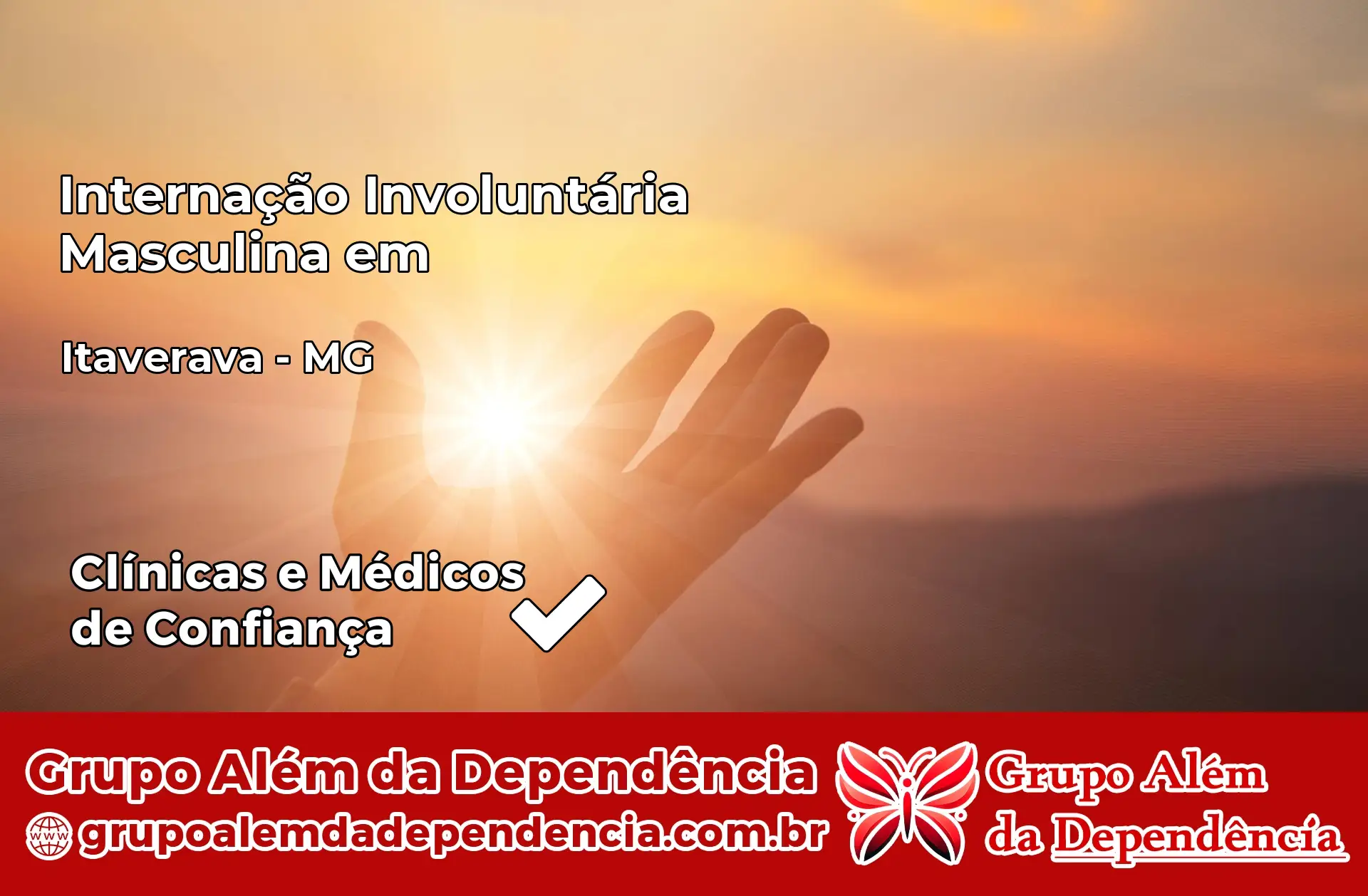 Internação Involuntária Masculina em Itaverava – MG