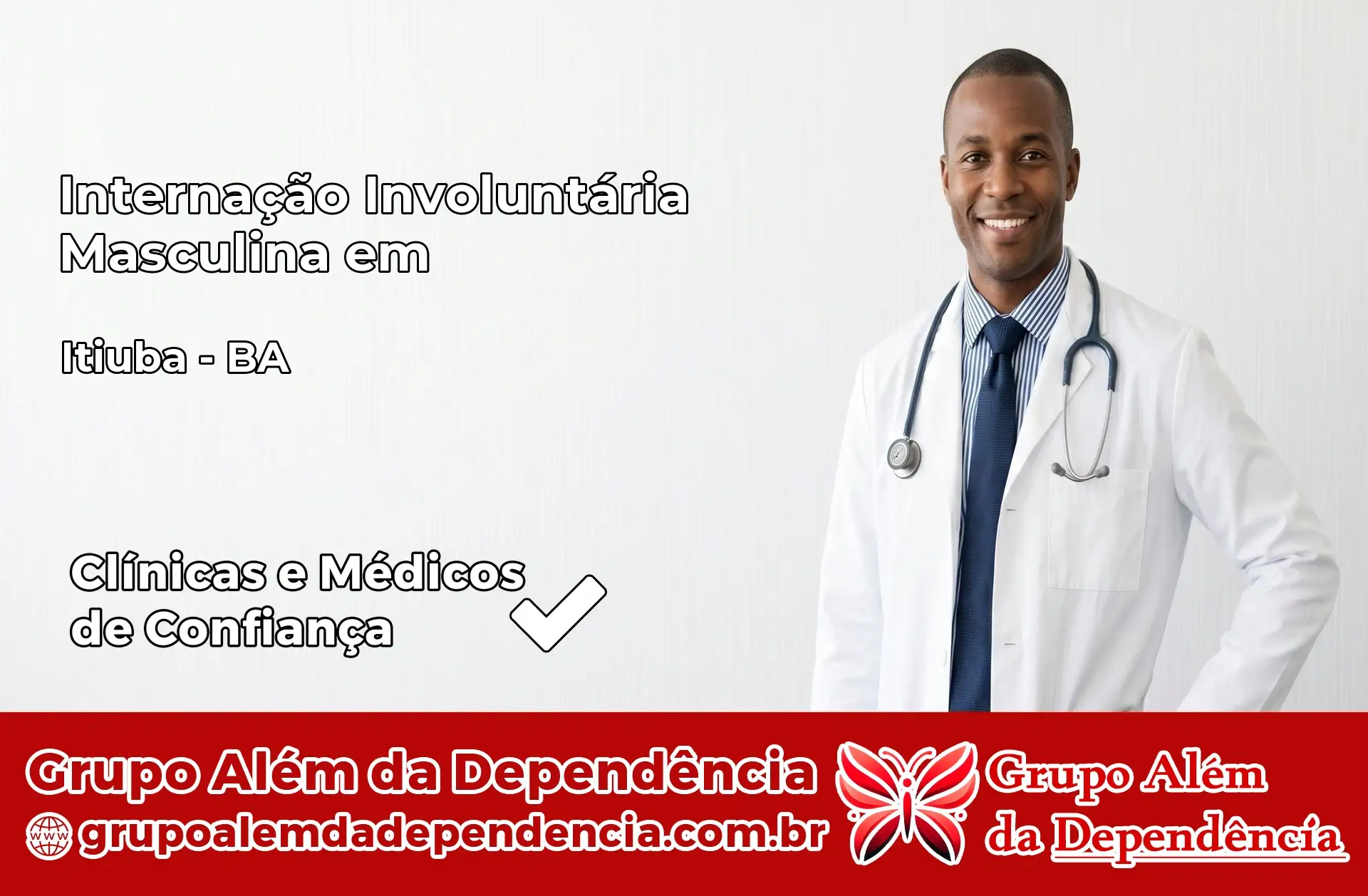 Internação Involuntária Masculina em Itiúba – BA